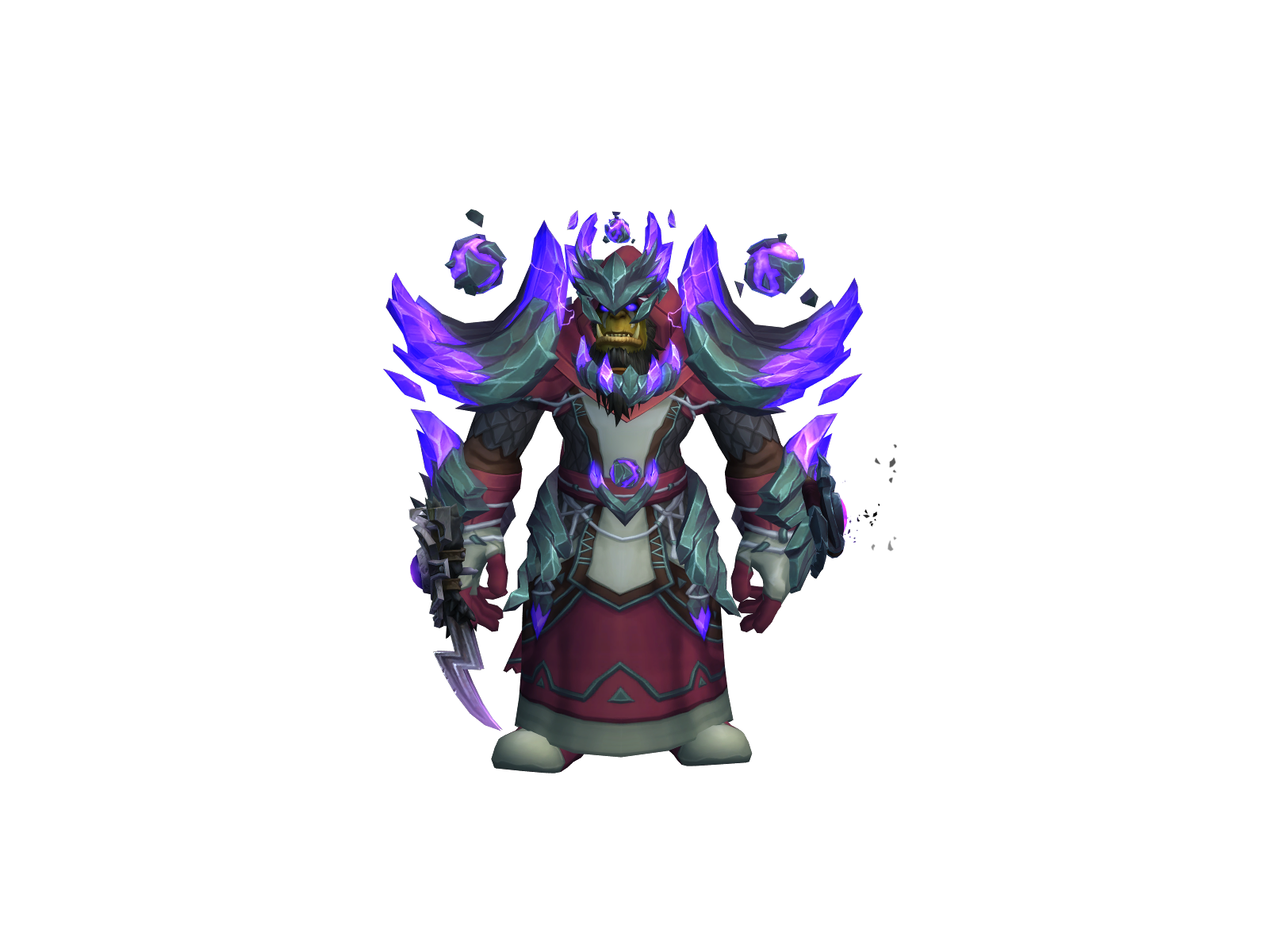 Fengar 3D character render