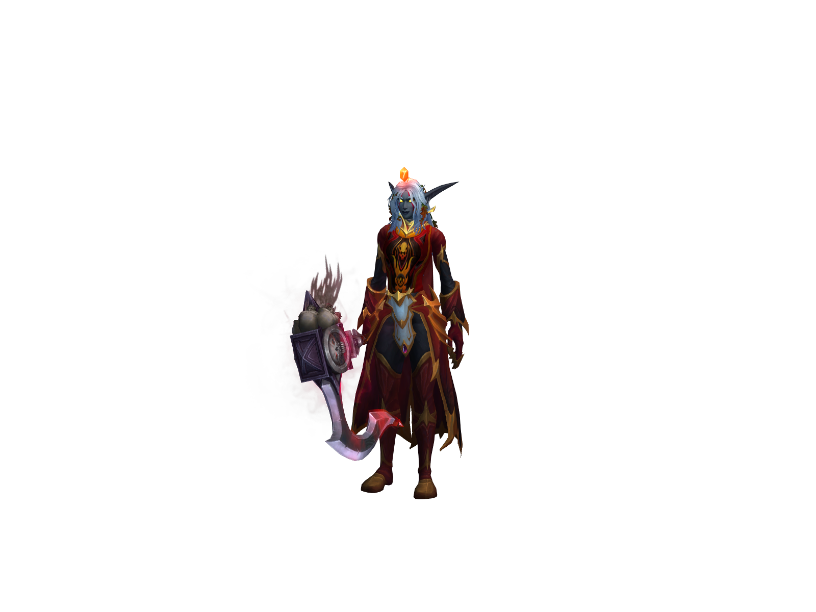 Nethermaven 3D character render