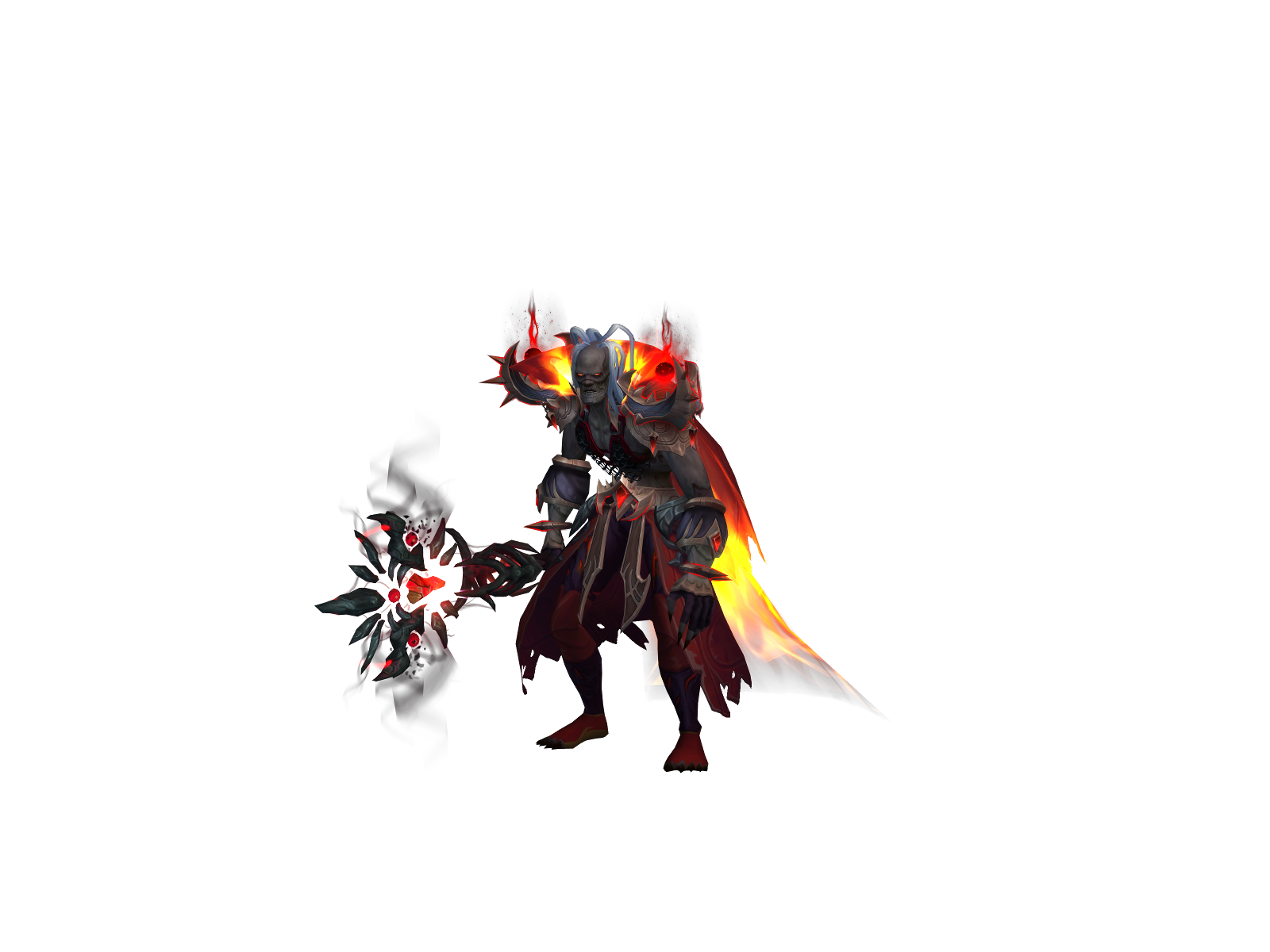 Scummyheal 3D character render