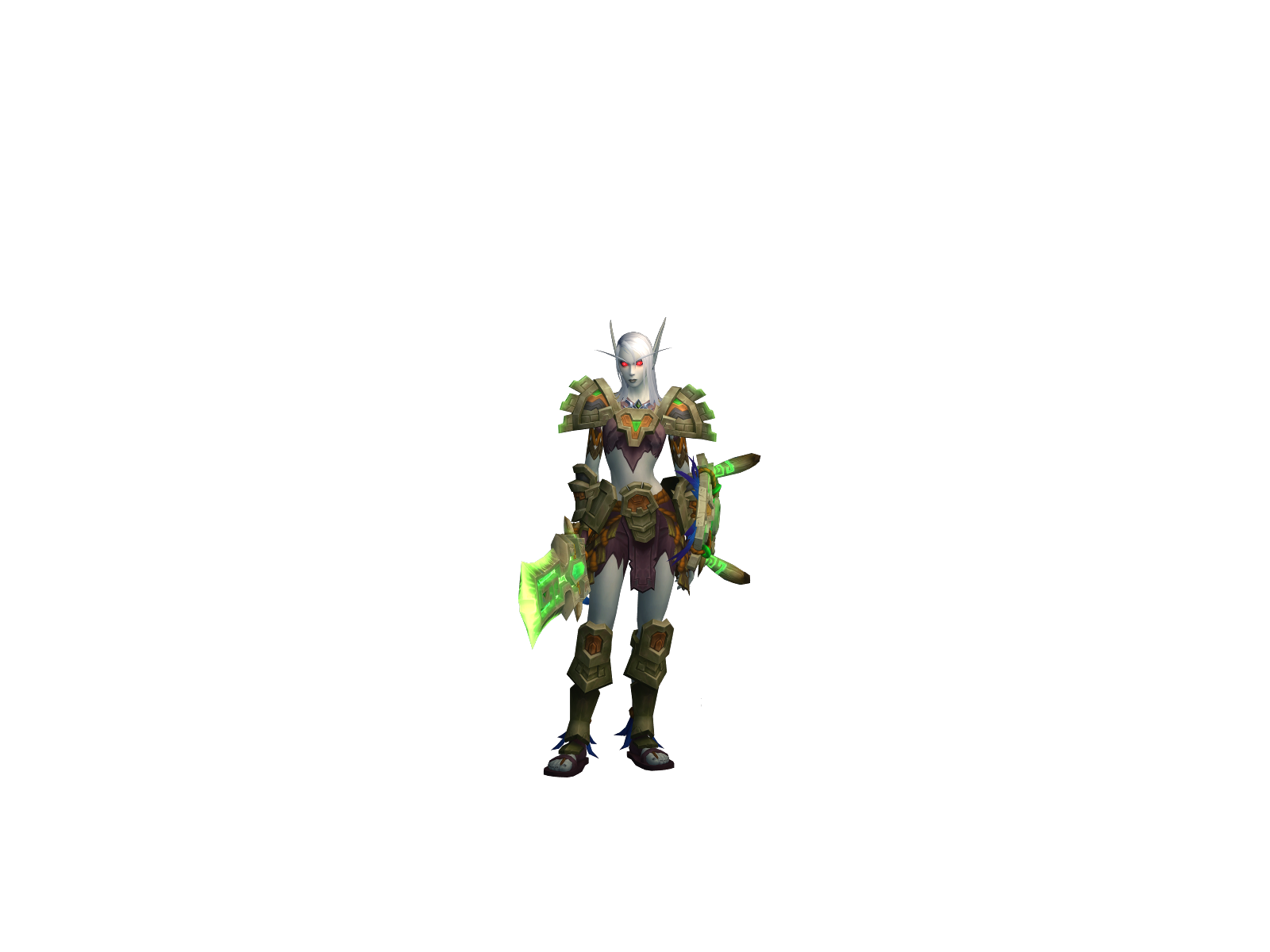 Lightsdevil 3D character render