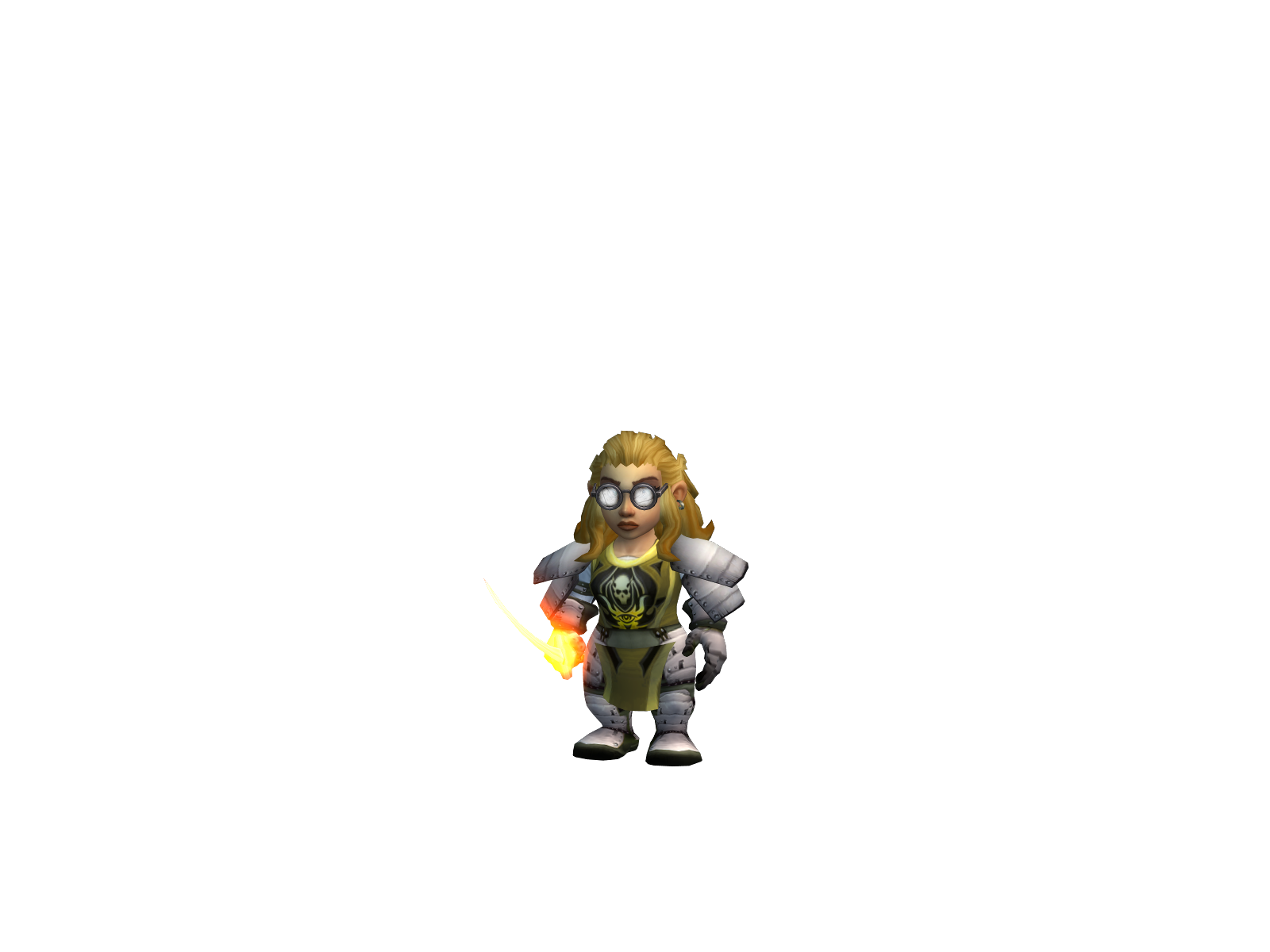 Dolph 3D character render