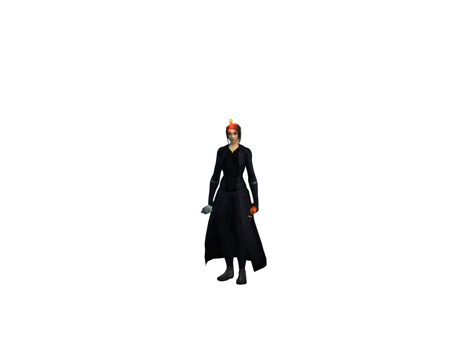 Dynamitegirl 3D character render