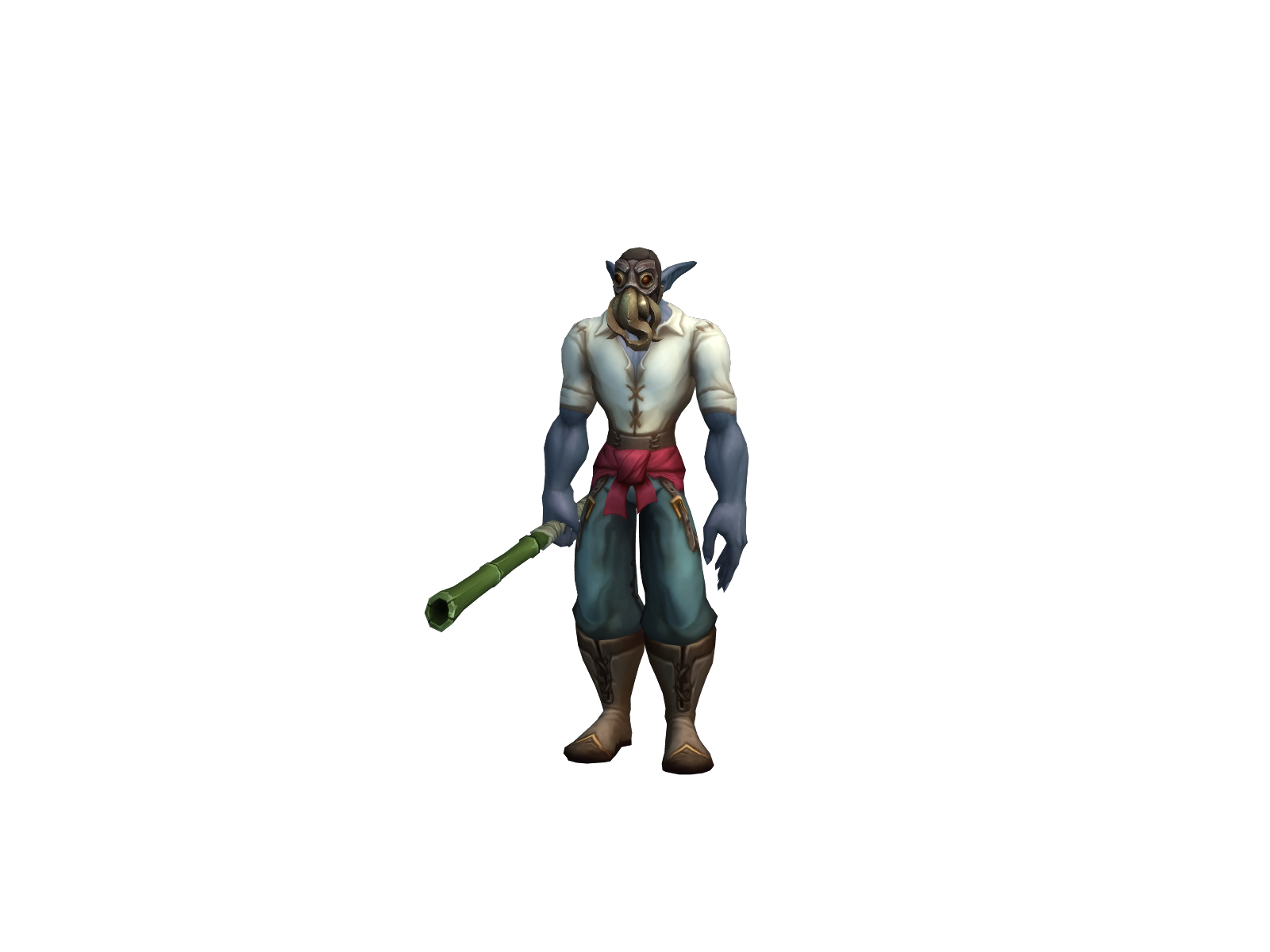 Dokmydik 3D character render