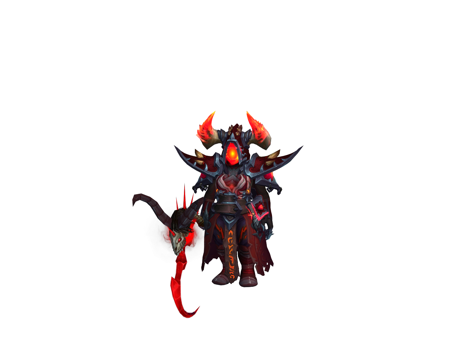 Precognition 3D character render