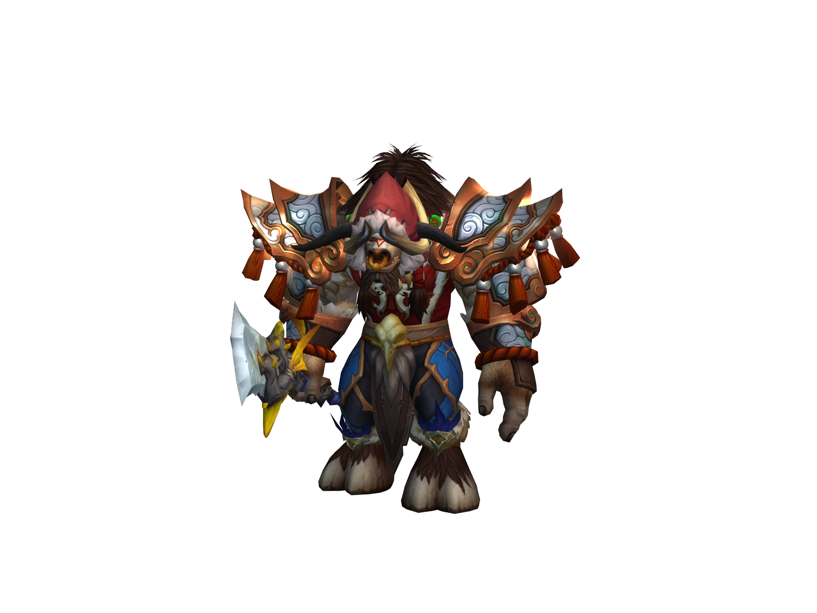 Monkasouris 3D character render