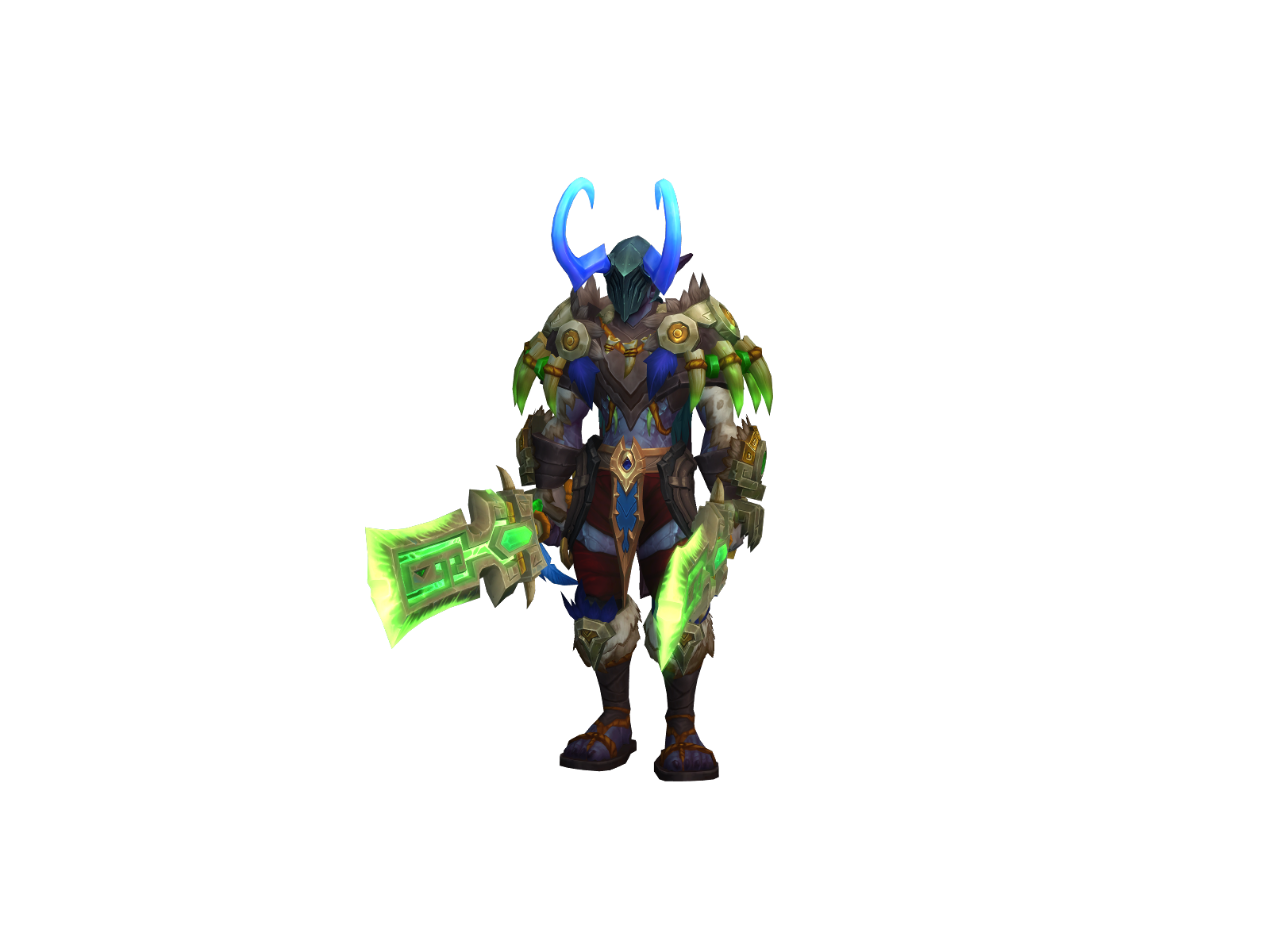 Quotien 3D character render