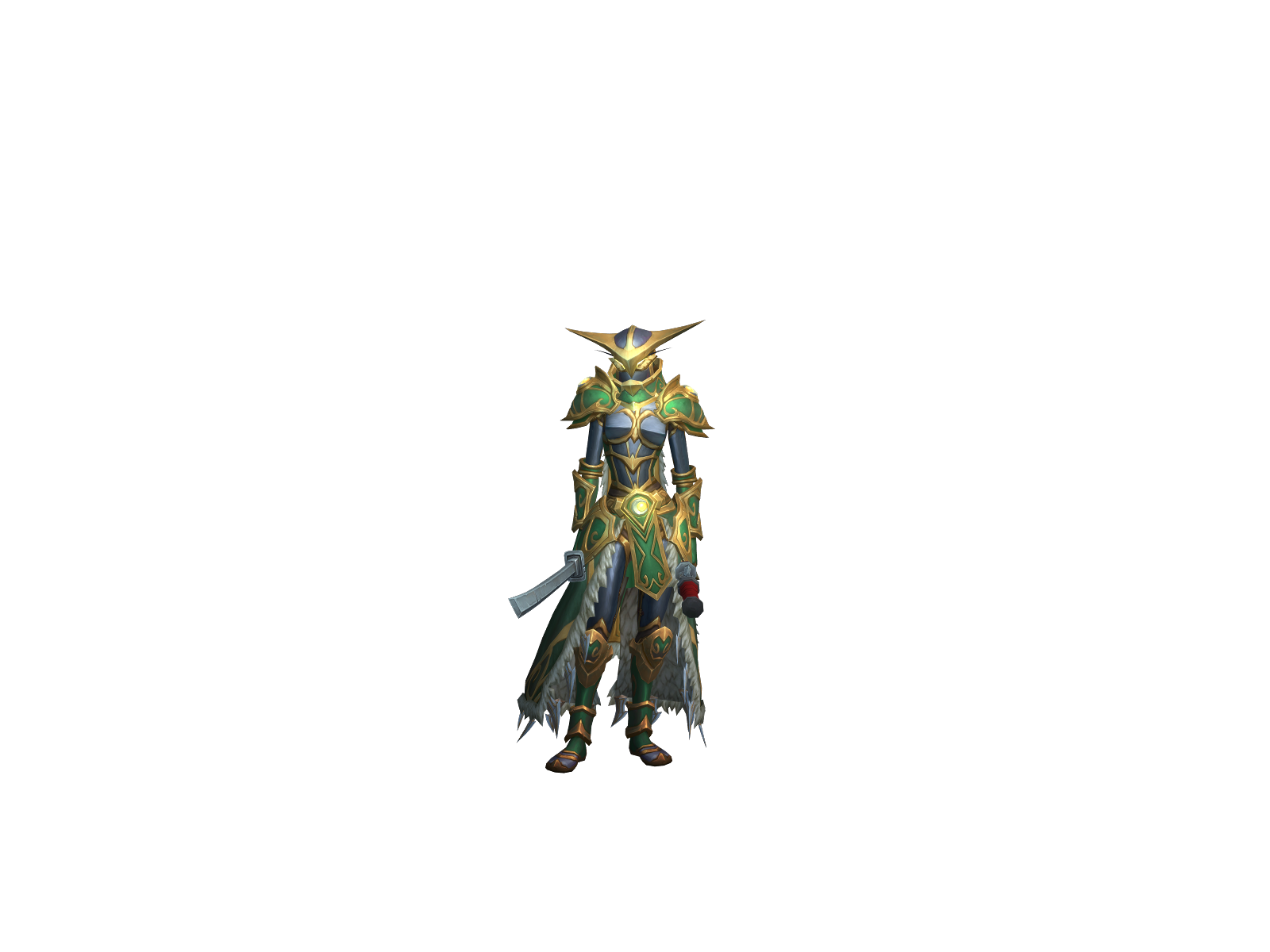 Valchaux 3D character render