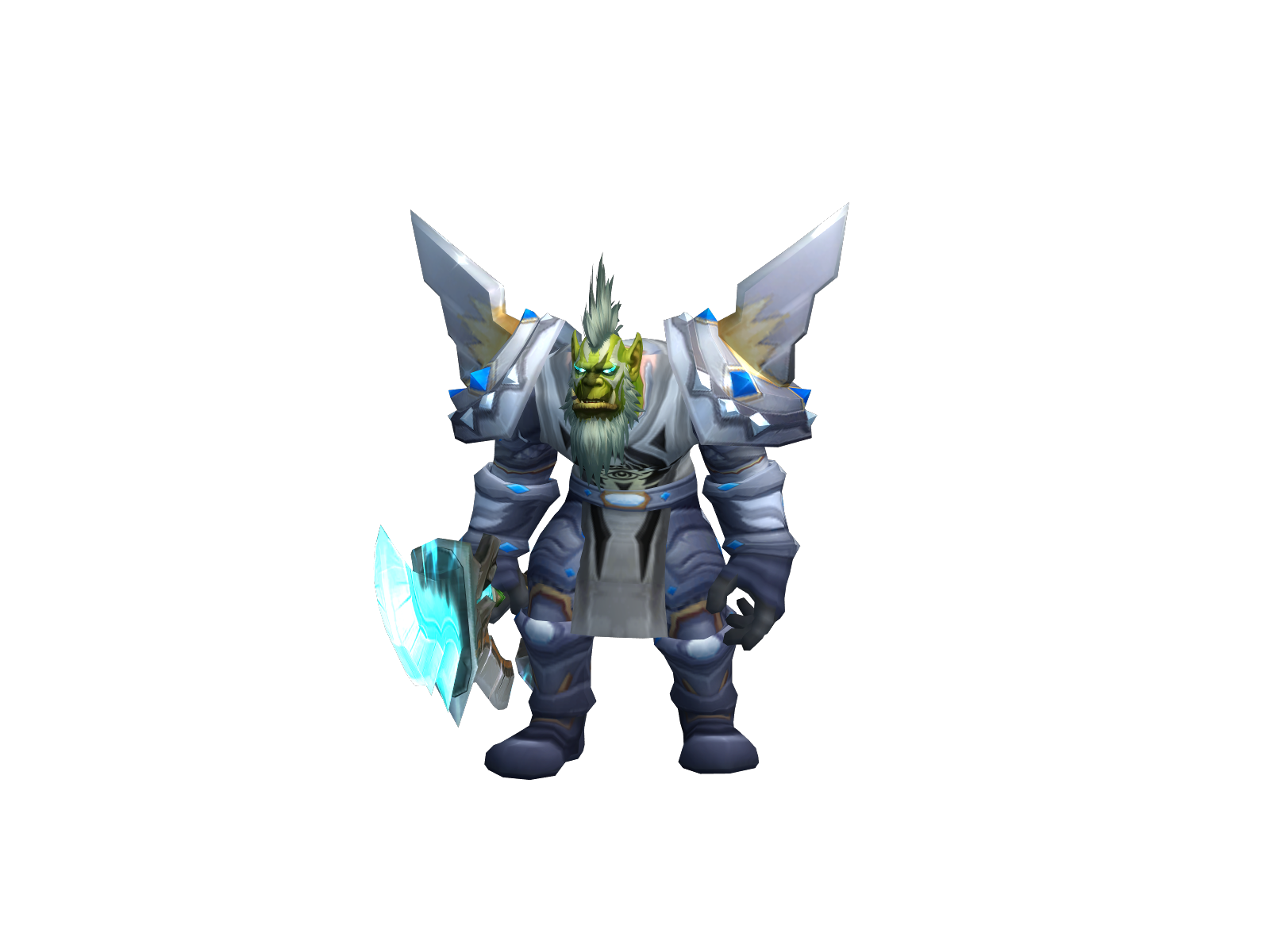 Walshie 3D character render