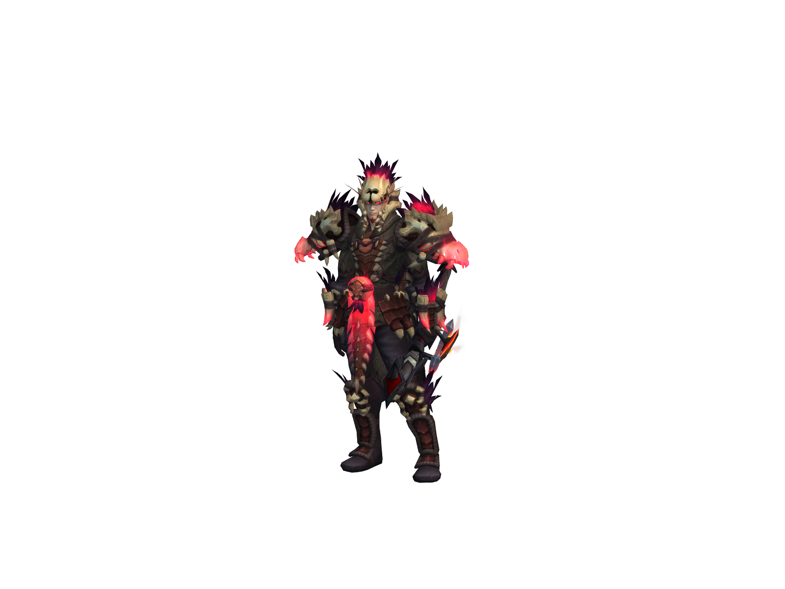Jinjounishou 3D character render