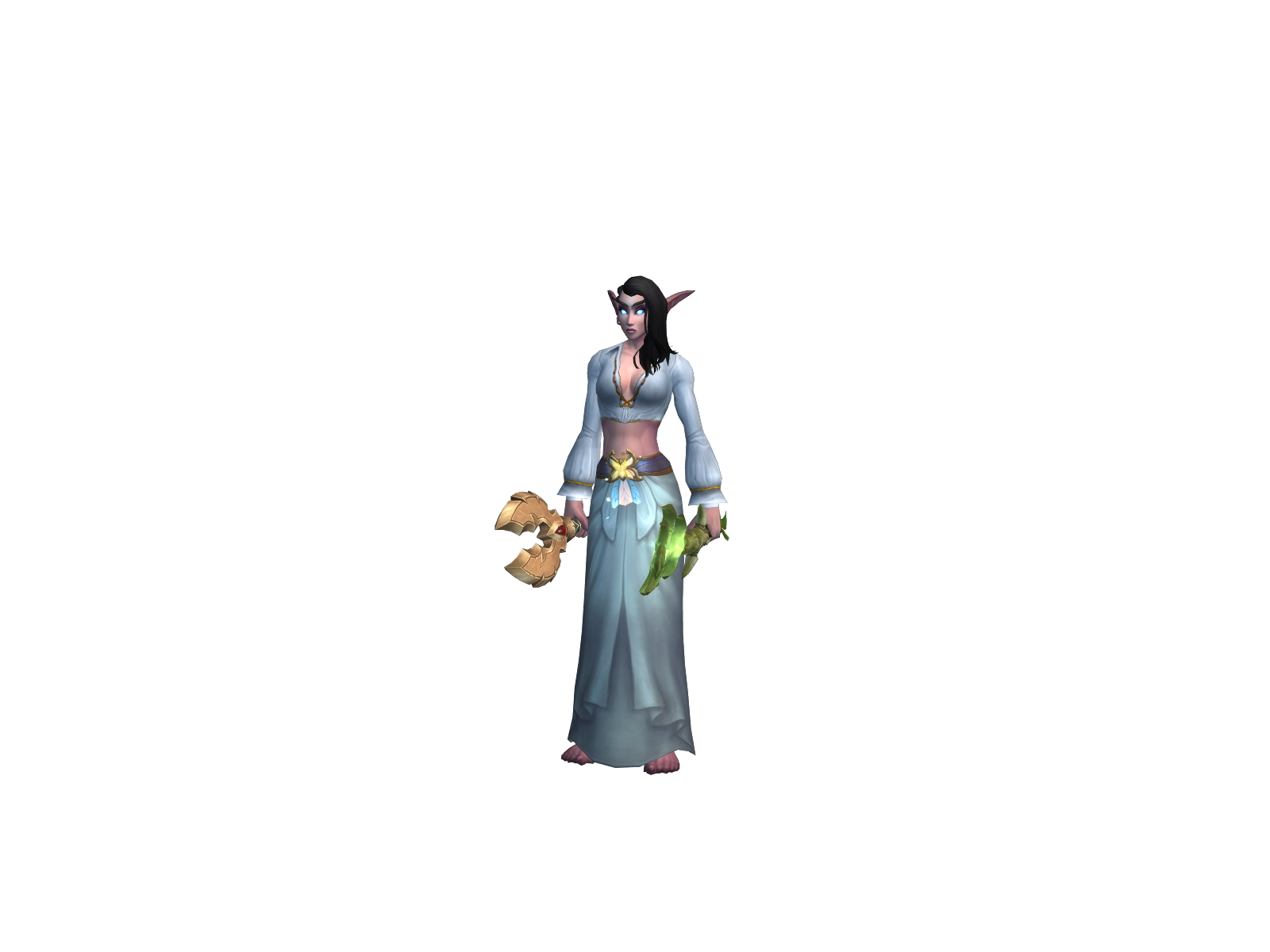 Staärry 3D character render