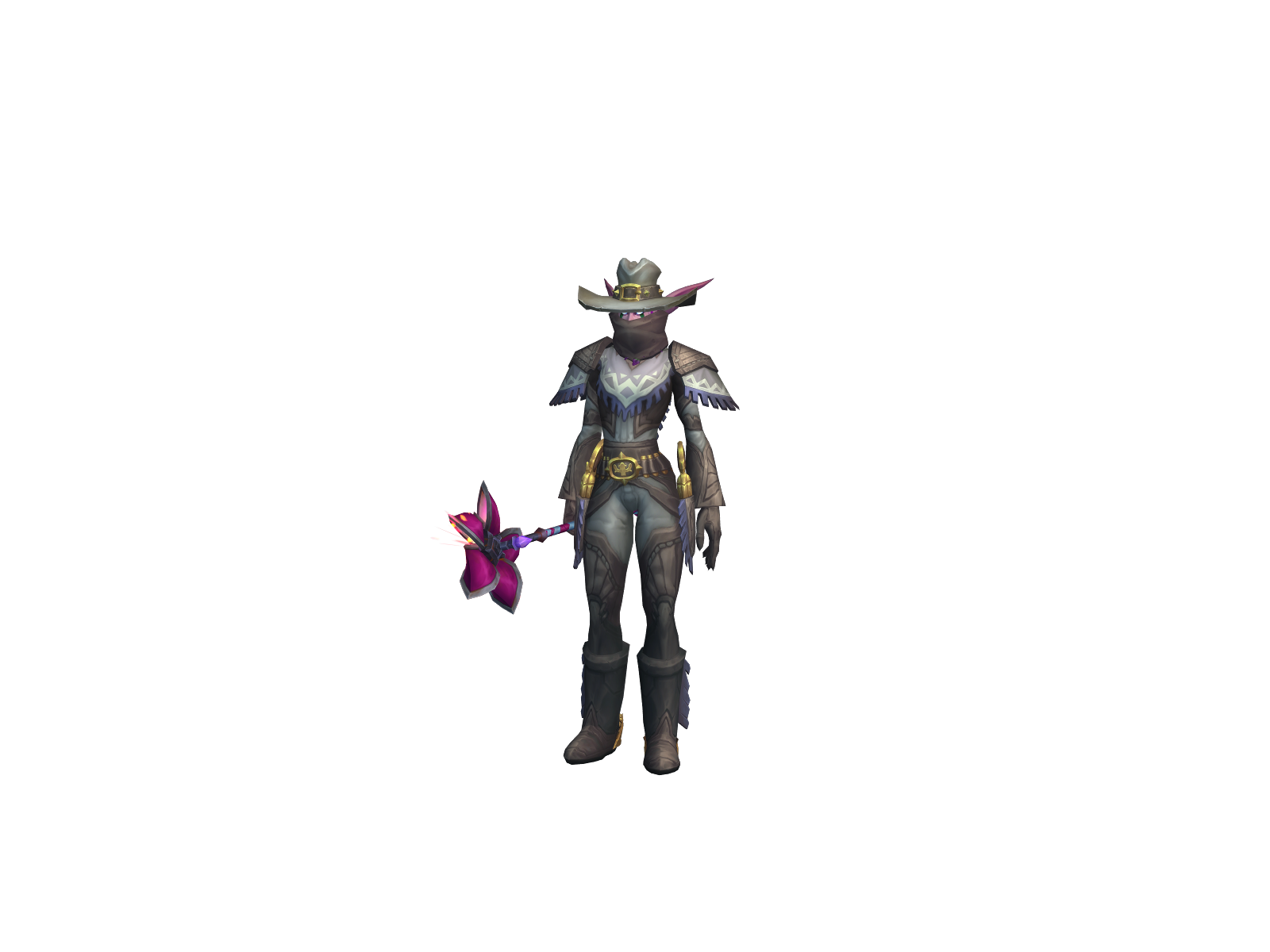Chiloee 3D character render