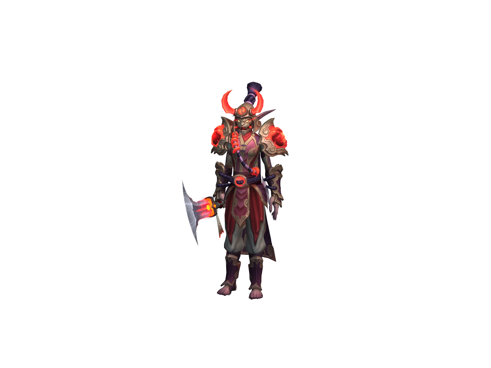 Ihatebgs 3D character render