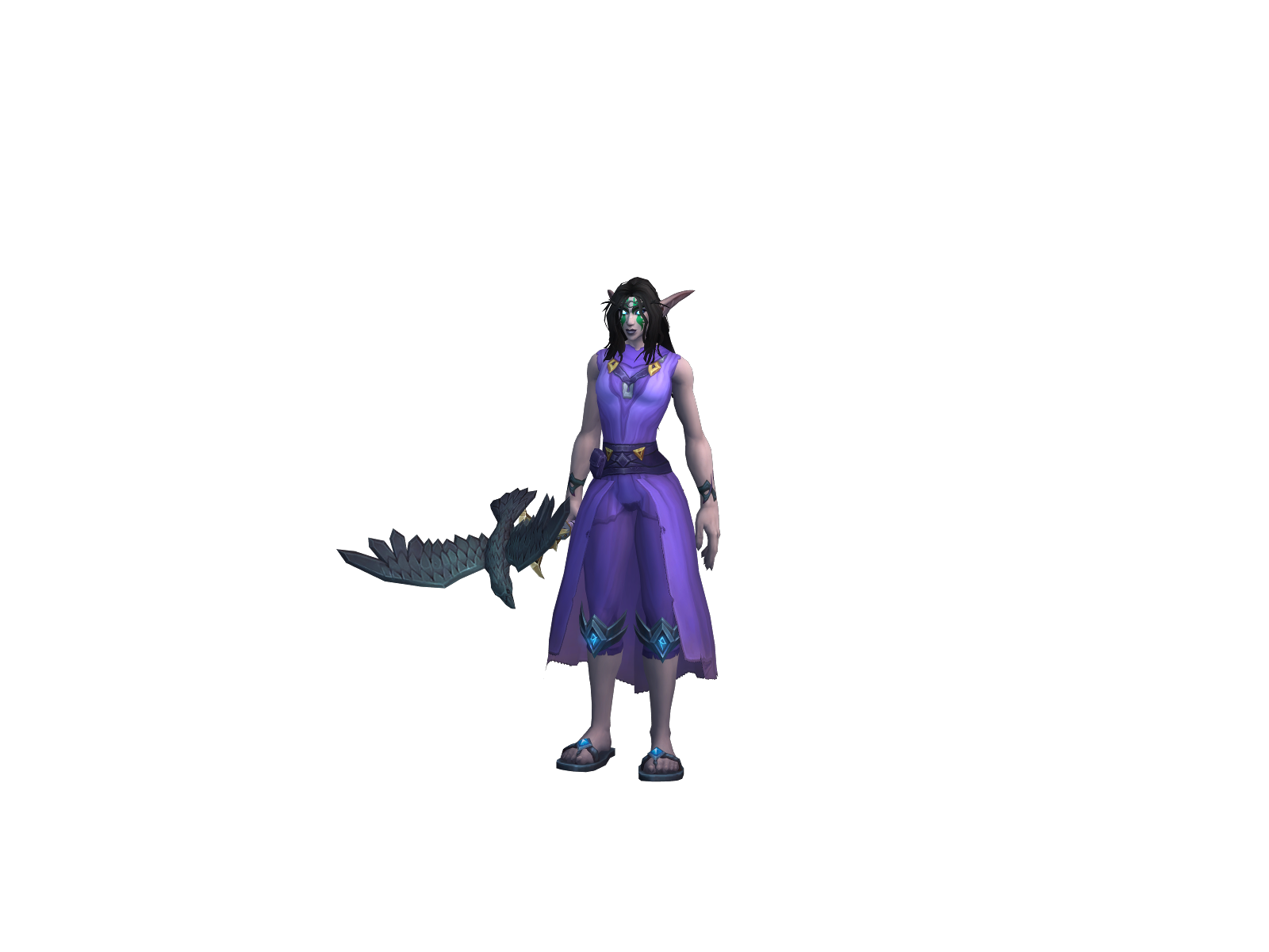 Zantdalf 3D character render