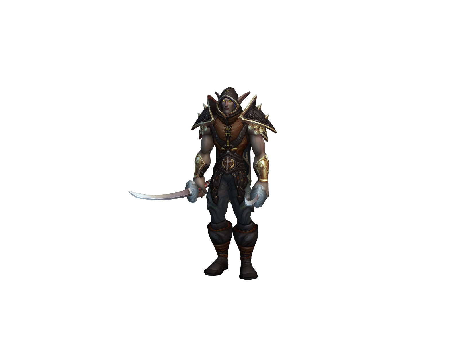 Fantach 3D character render