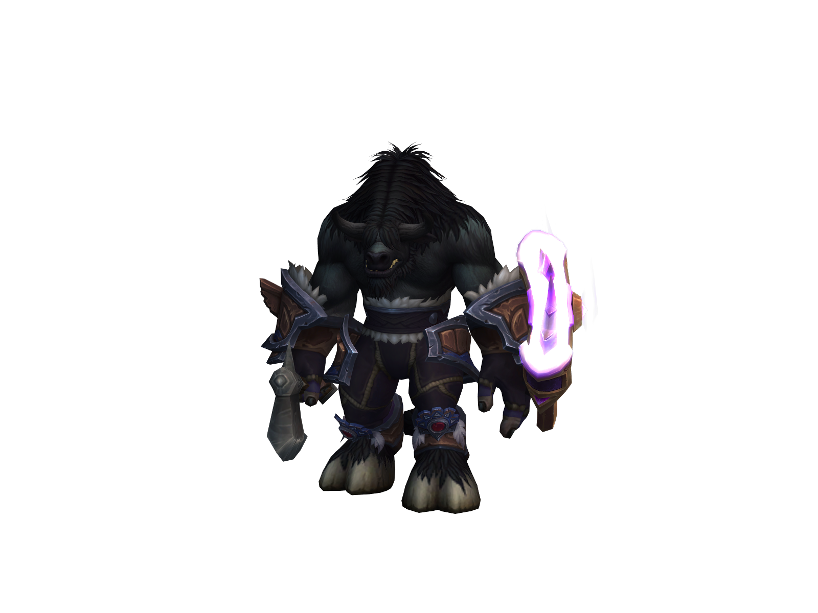 Bisonn 3D character render