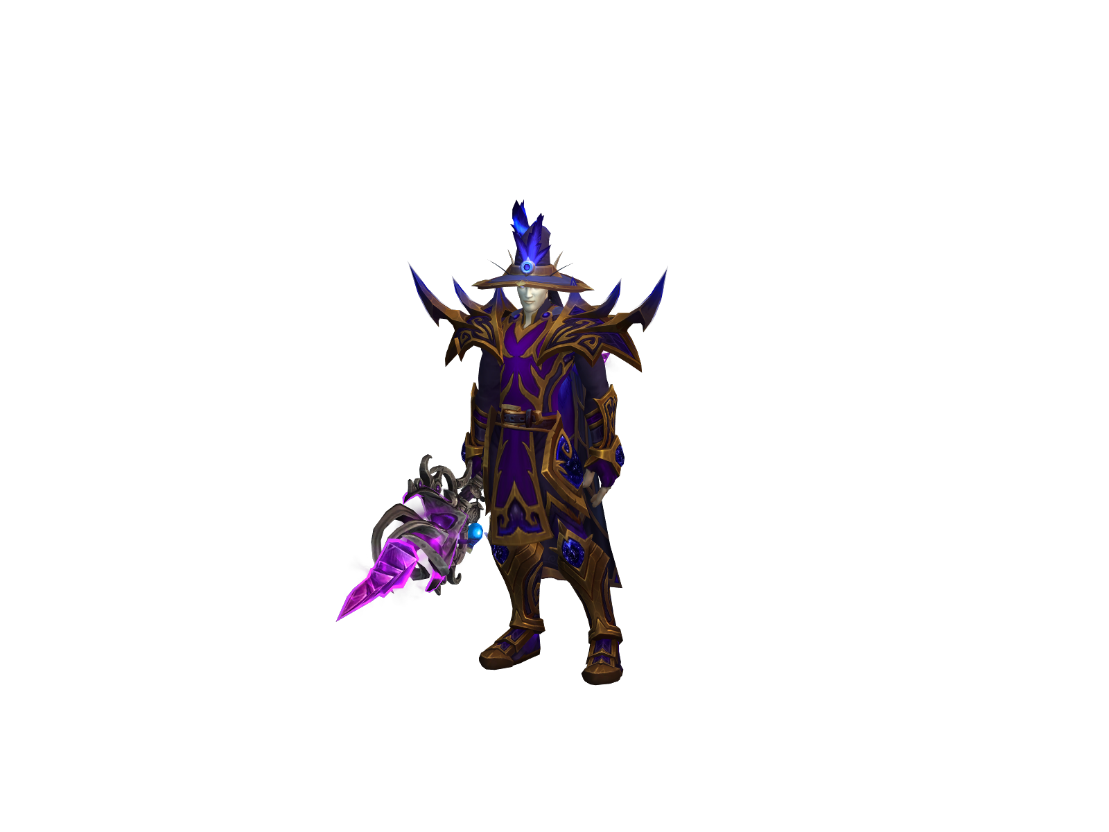 Crownfire 3D character render