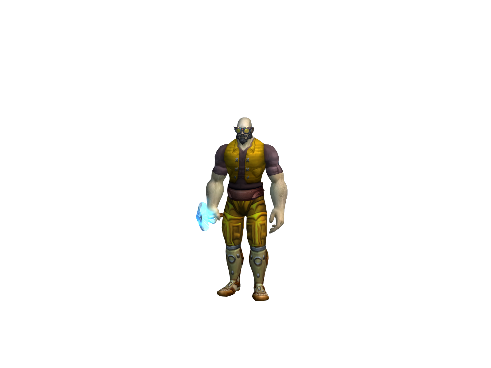 Mongox 3D character render