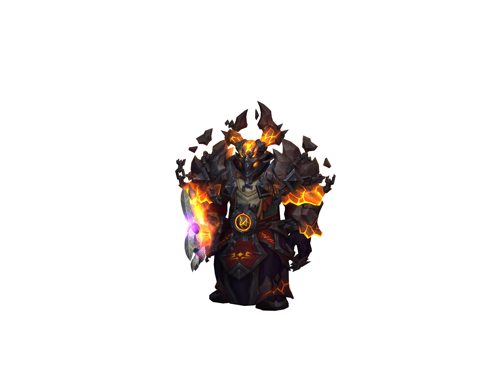 Cháoslock 3D character render