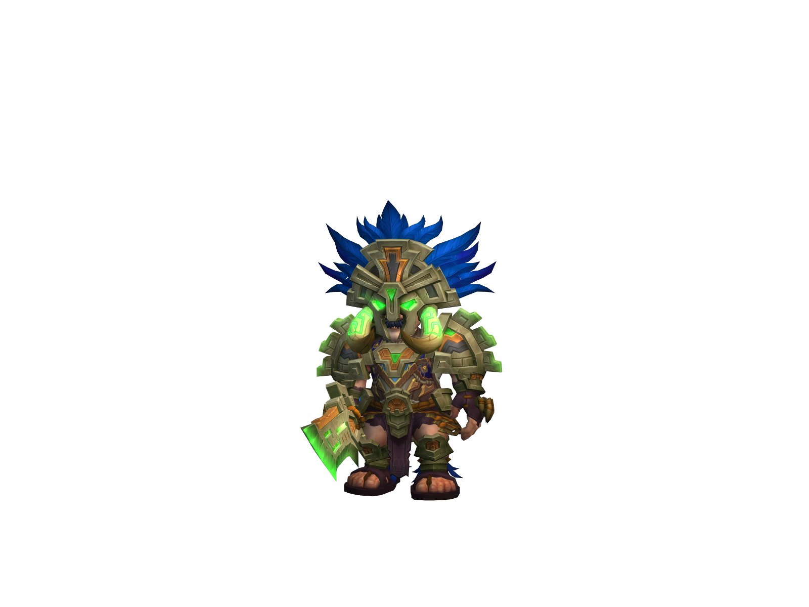 Hurtgen 3D character render