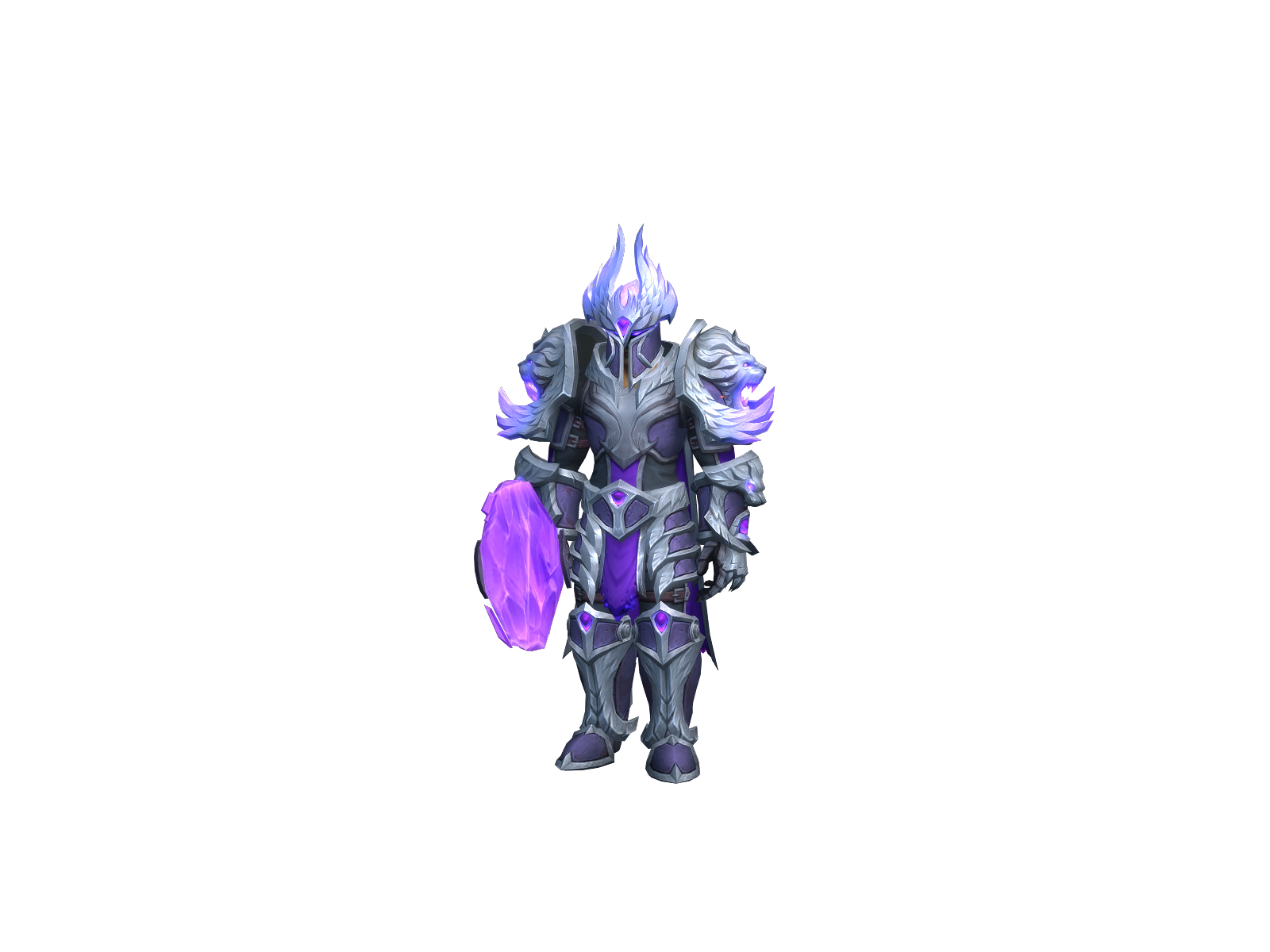 Hoaly 3D character render