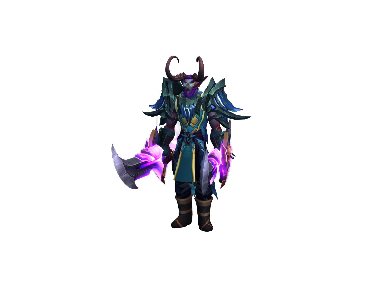 Daral 3D character render