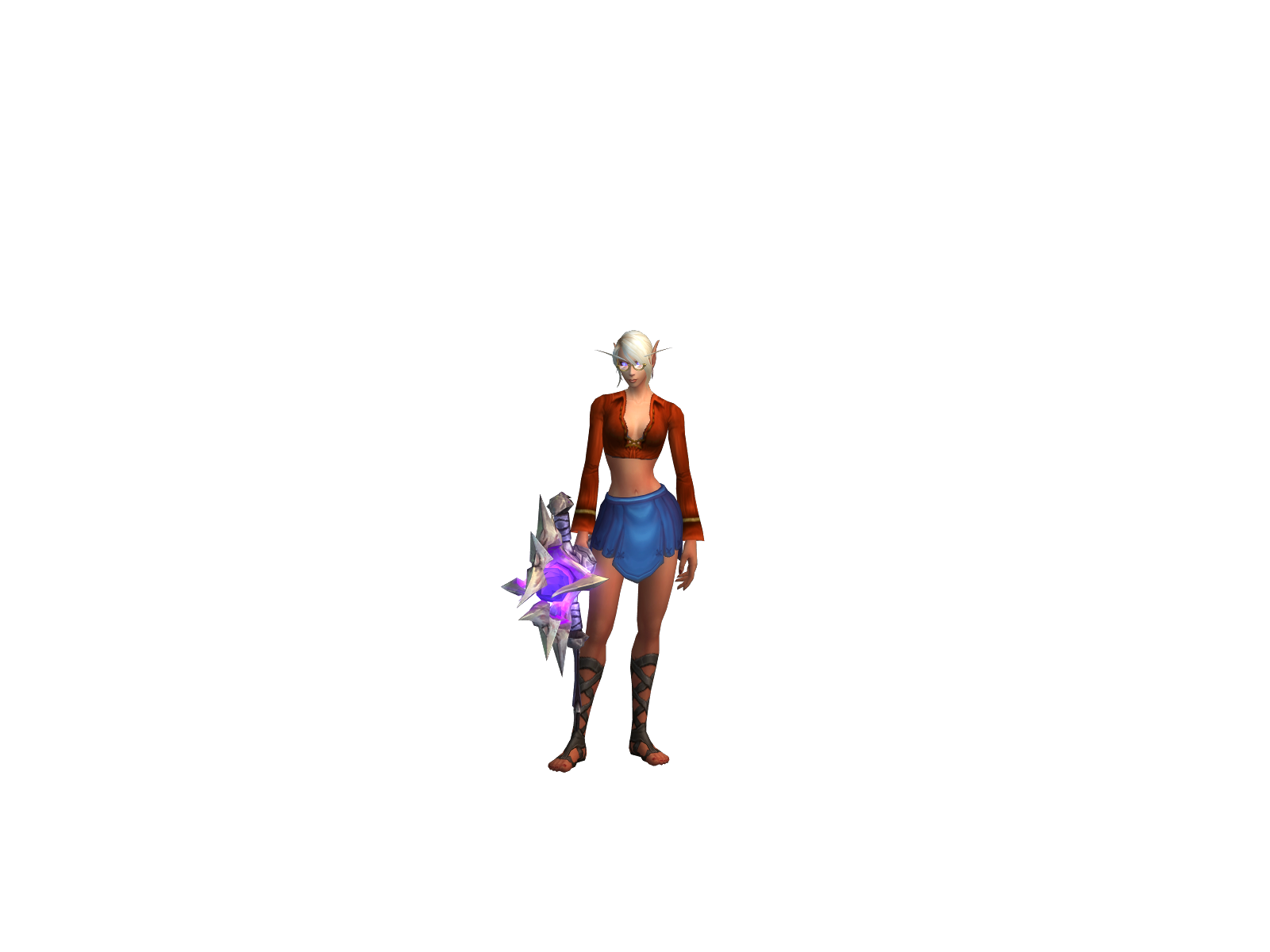 Choctops 3D character render