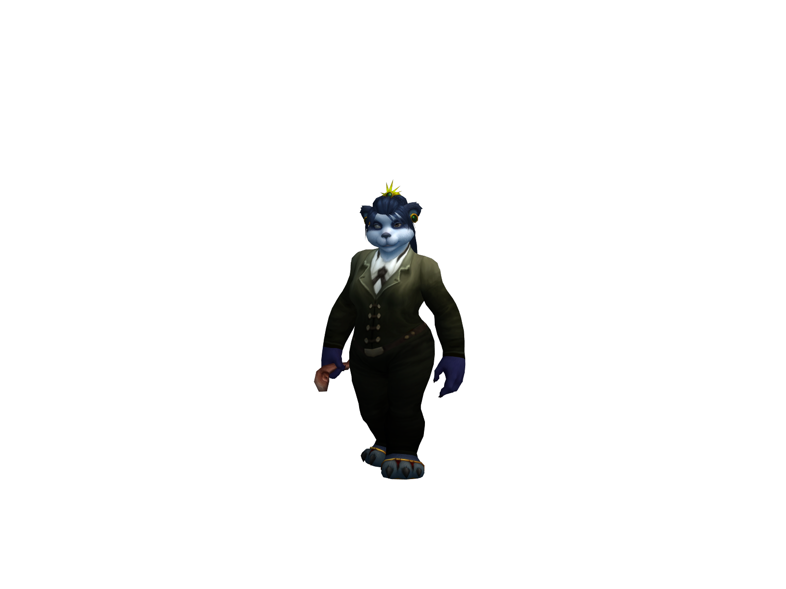 Bushibussy 3D character render