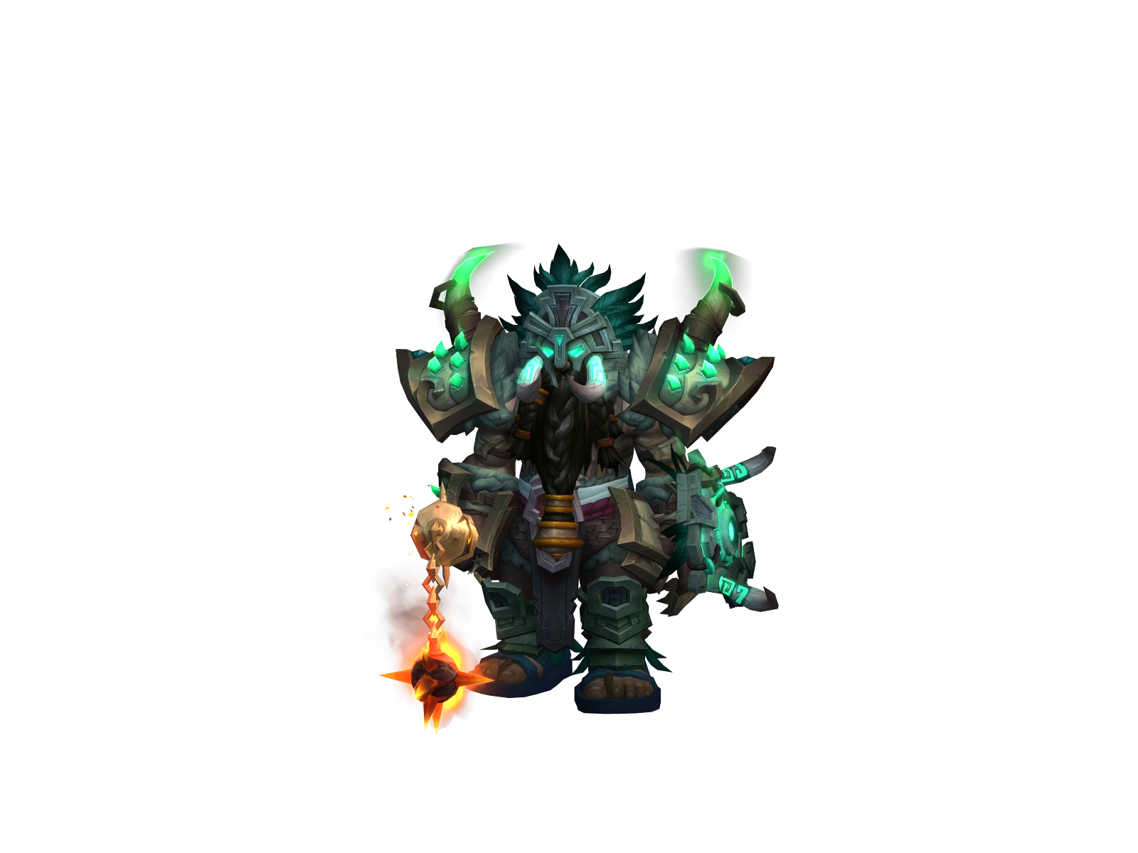Mongo 3D character render