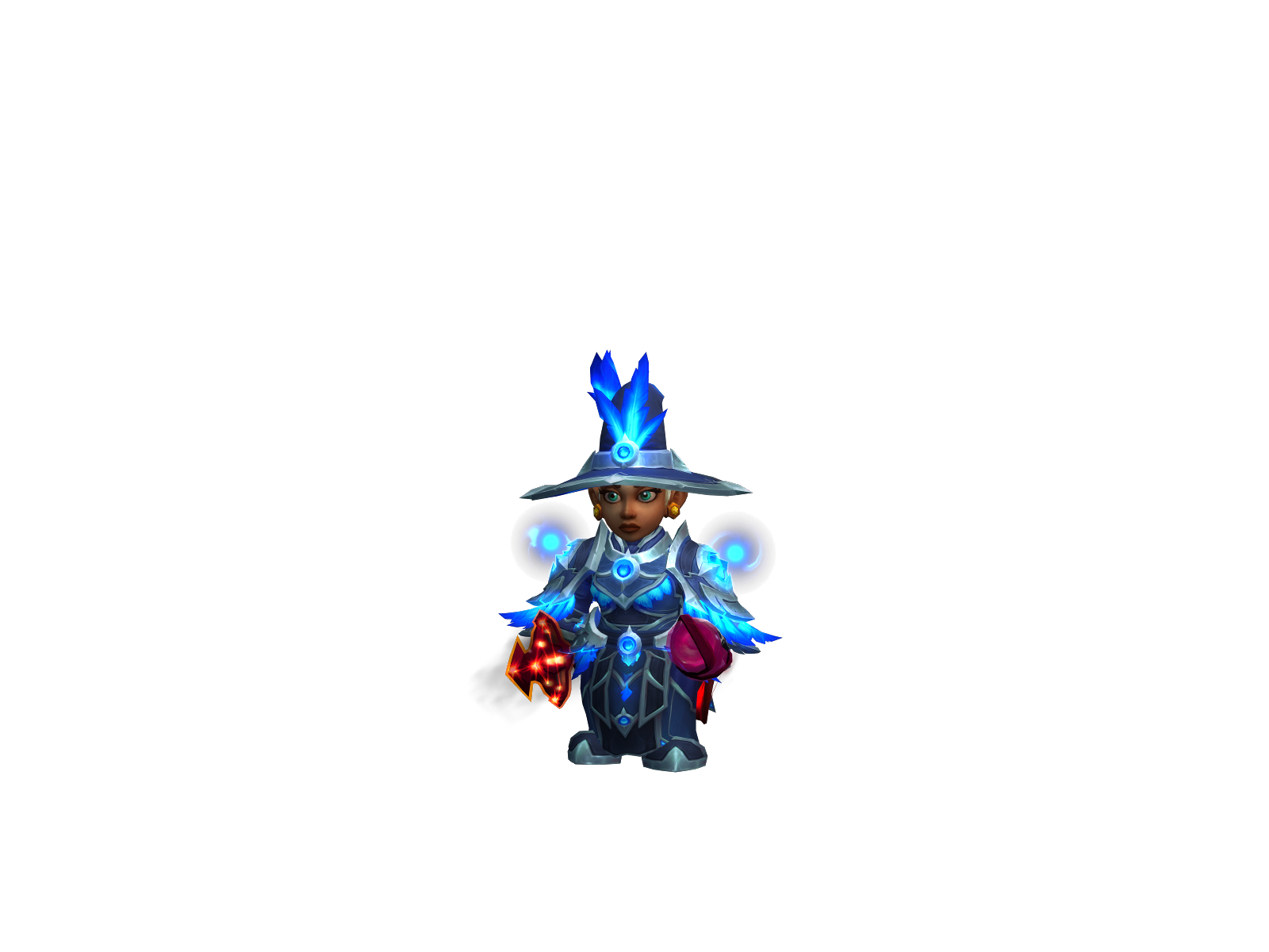Mxicypole 3D character render