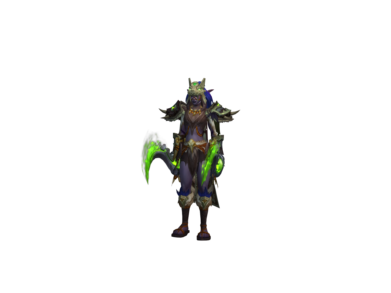 Faeles 3D character render