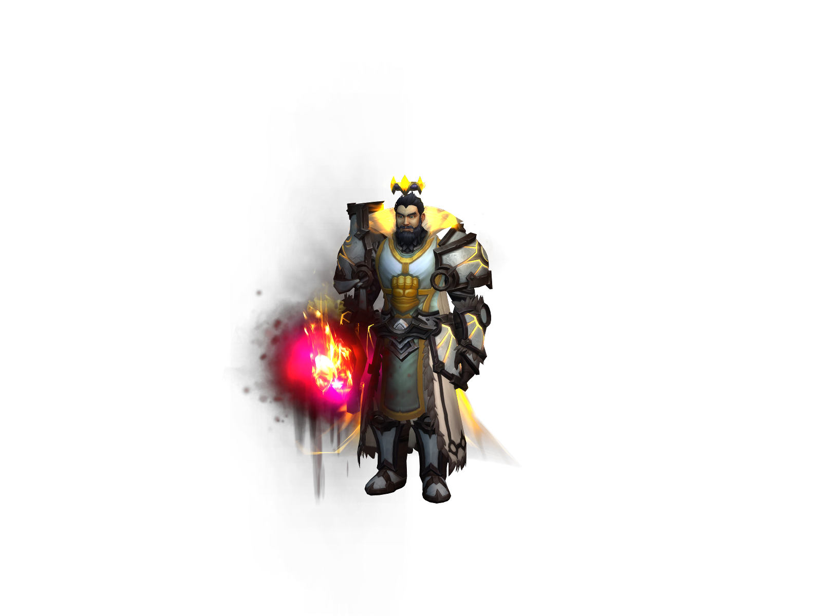Ashbringer 3D character render
