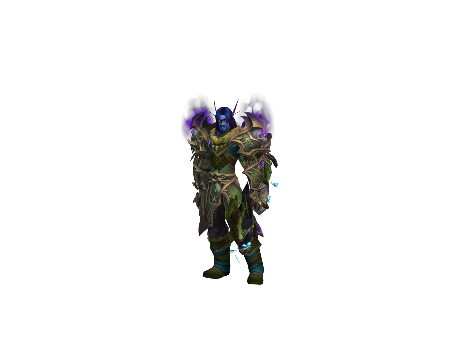 Clait 3D character render