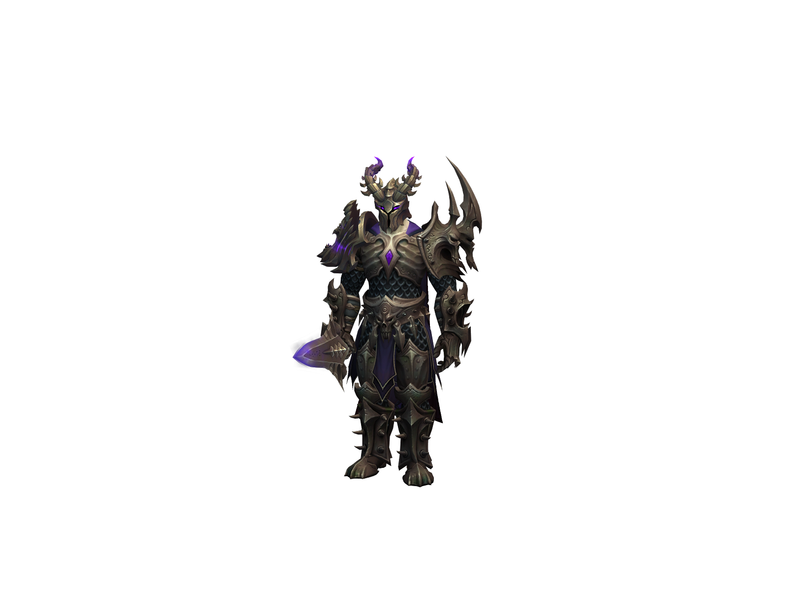 Aorthas 3D character render