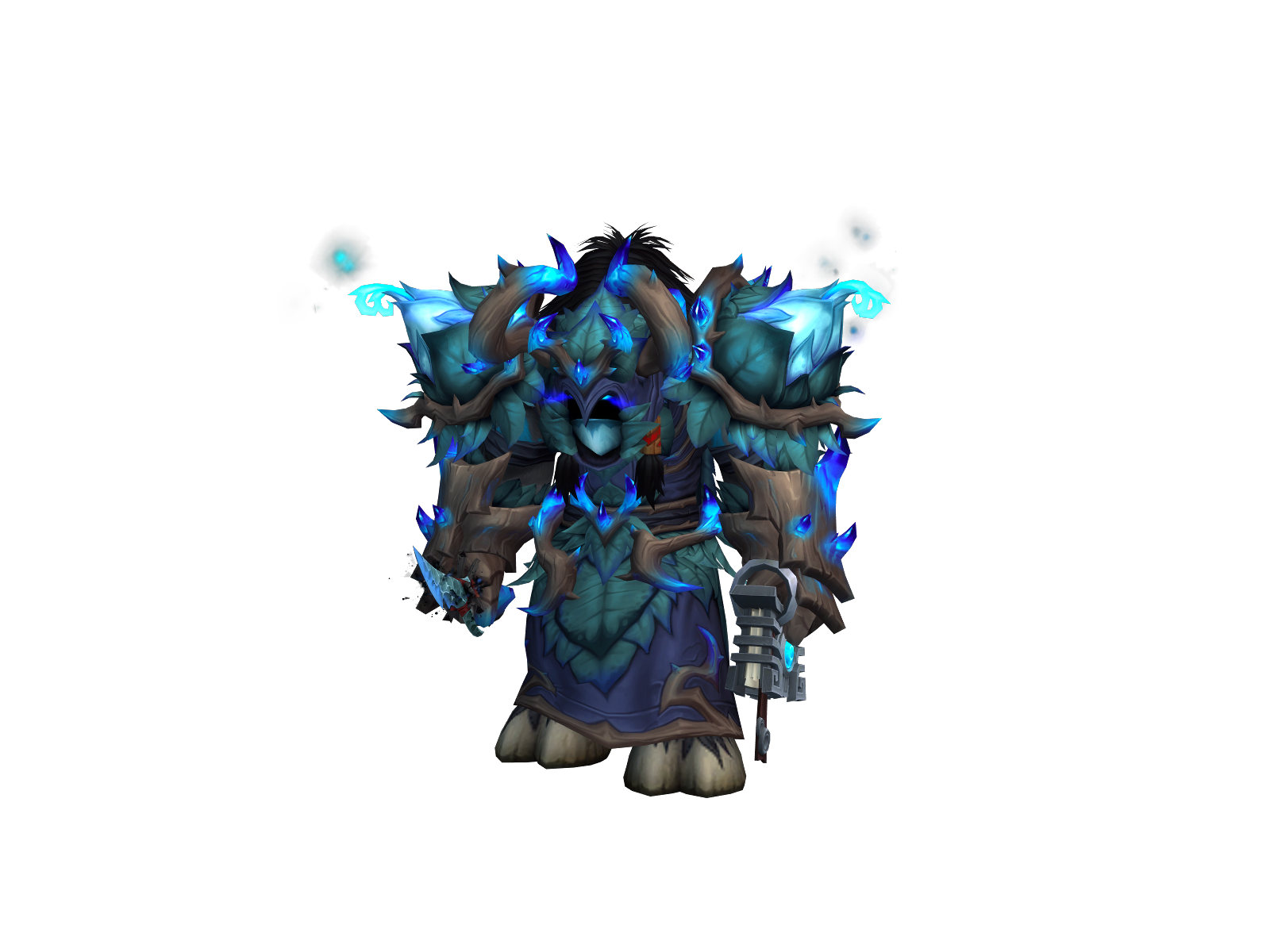 Yuckmoon 3D character render