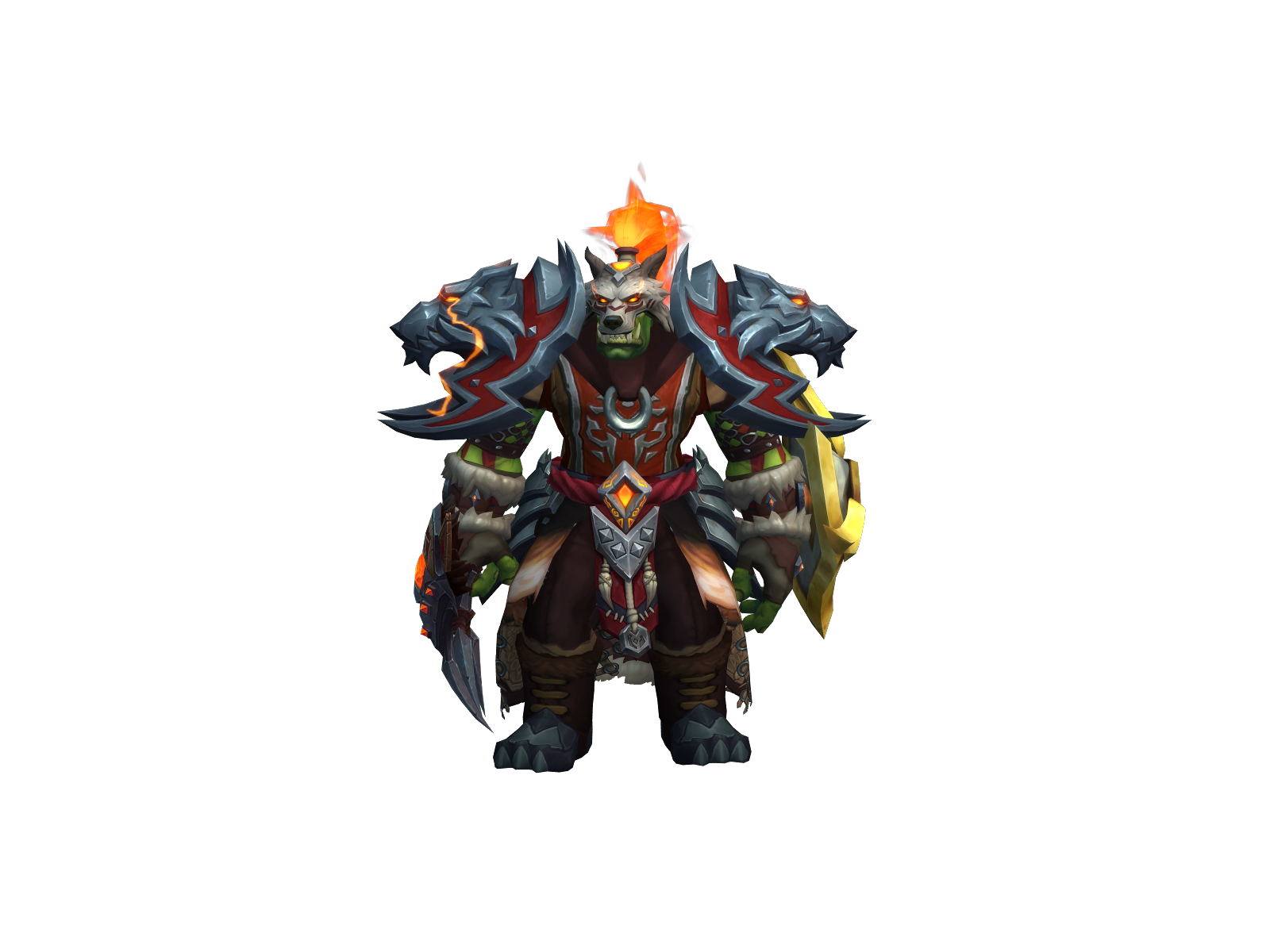Dranok 3D character render