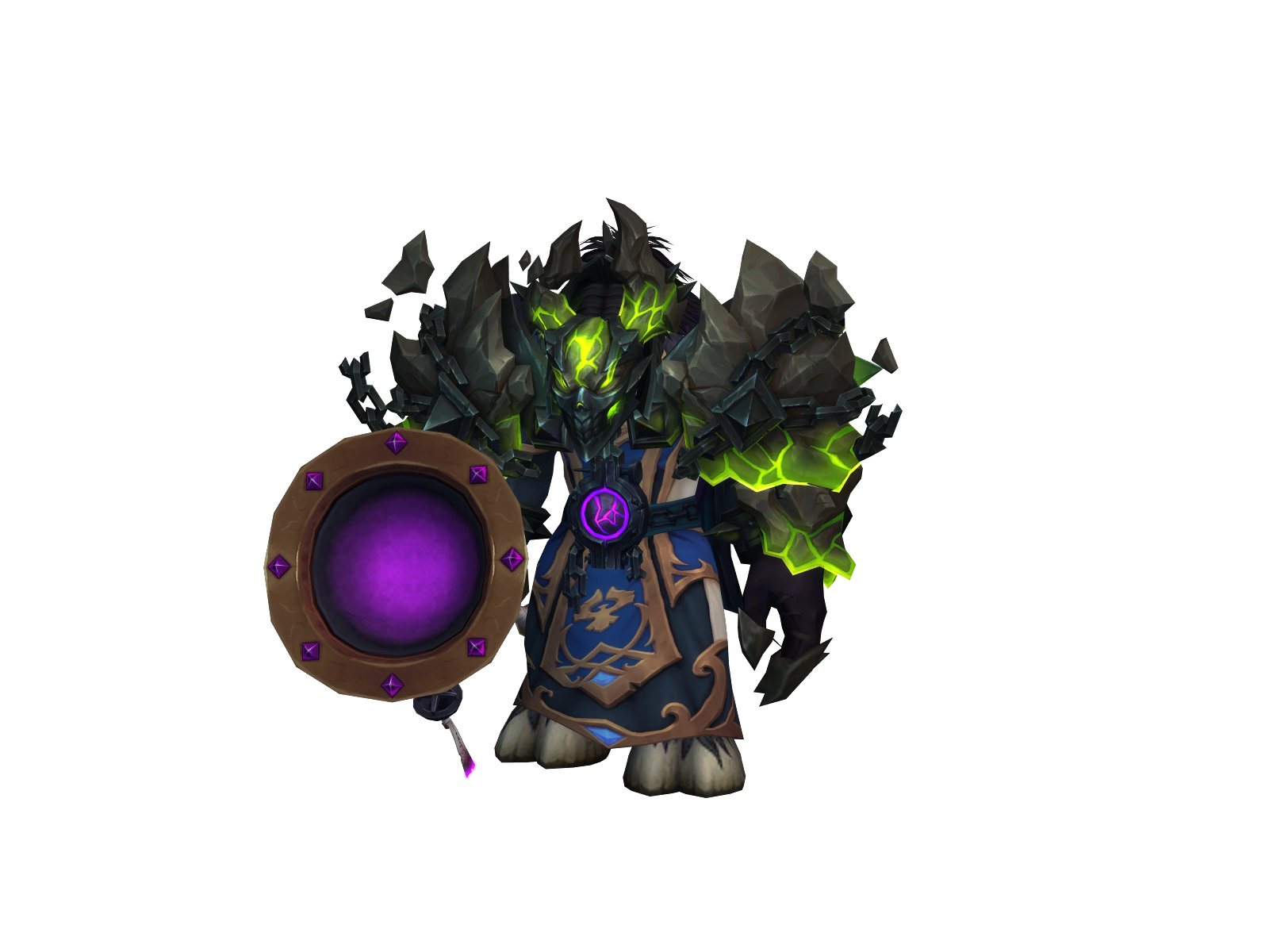 Clamdischarg 3D character render