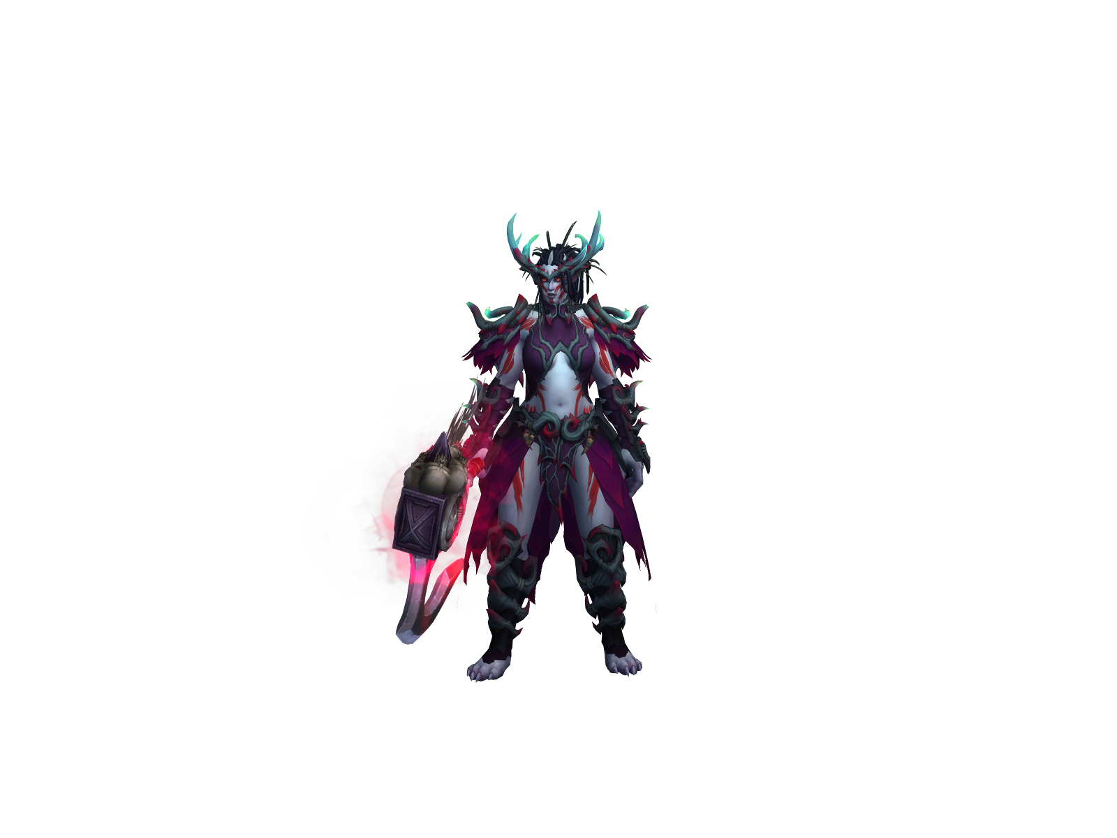 Bitemybuels 3D character render