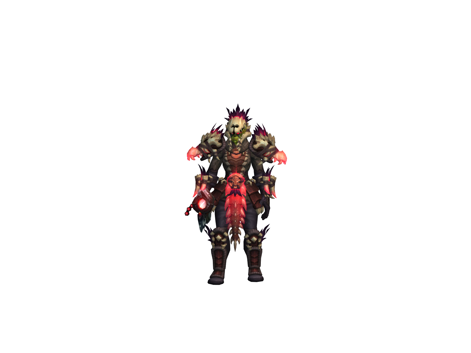 Chanìng 3D character render