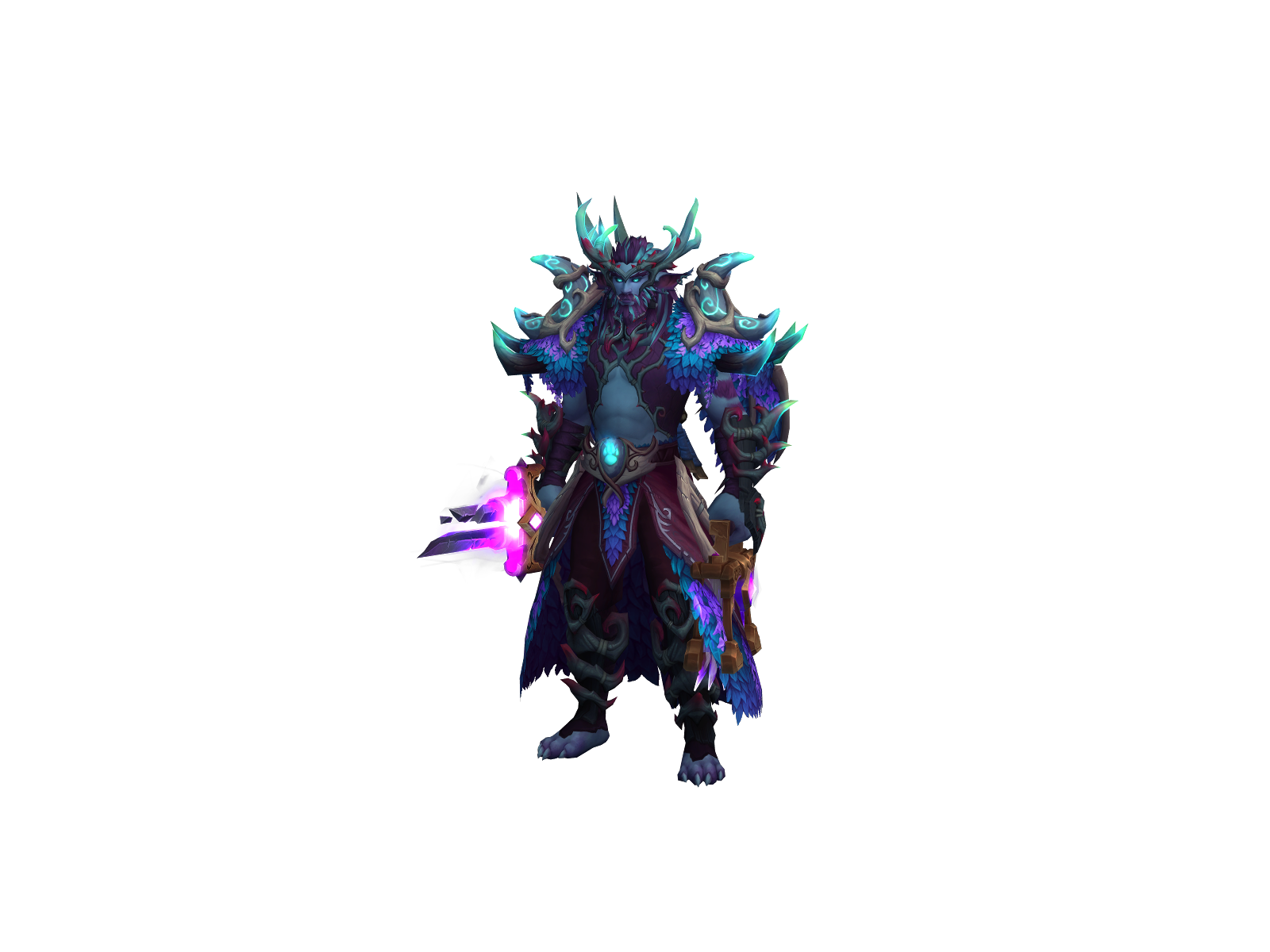 Howlheart 3D character render