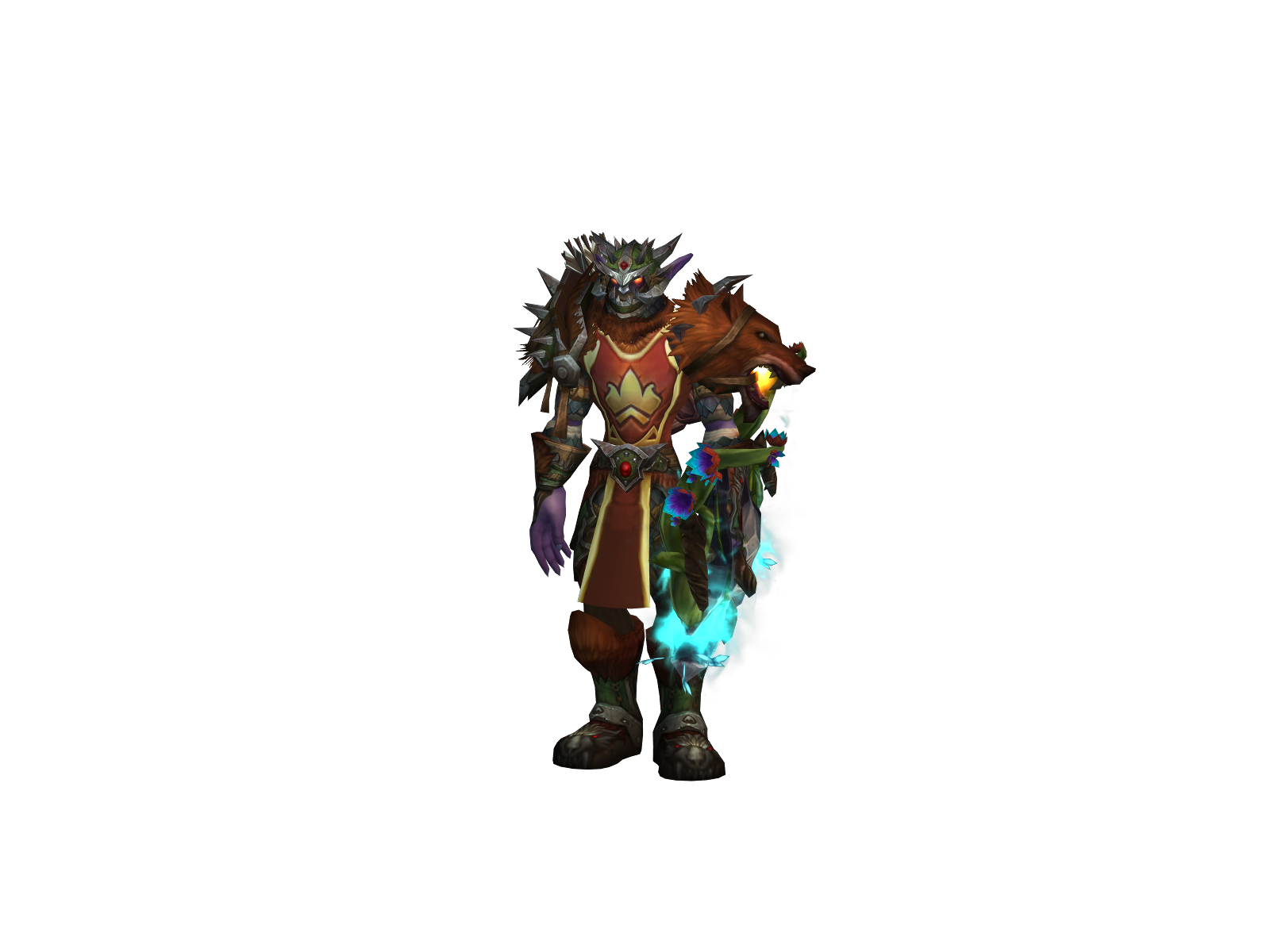 Tanìs 3D character render