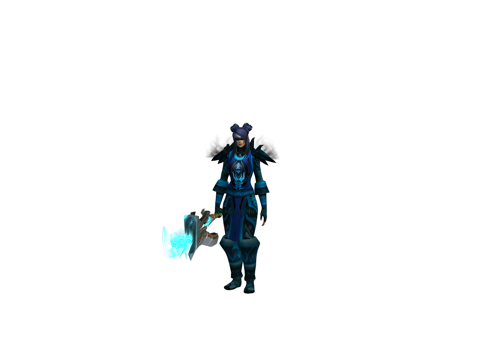 Fishox 3D character render