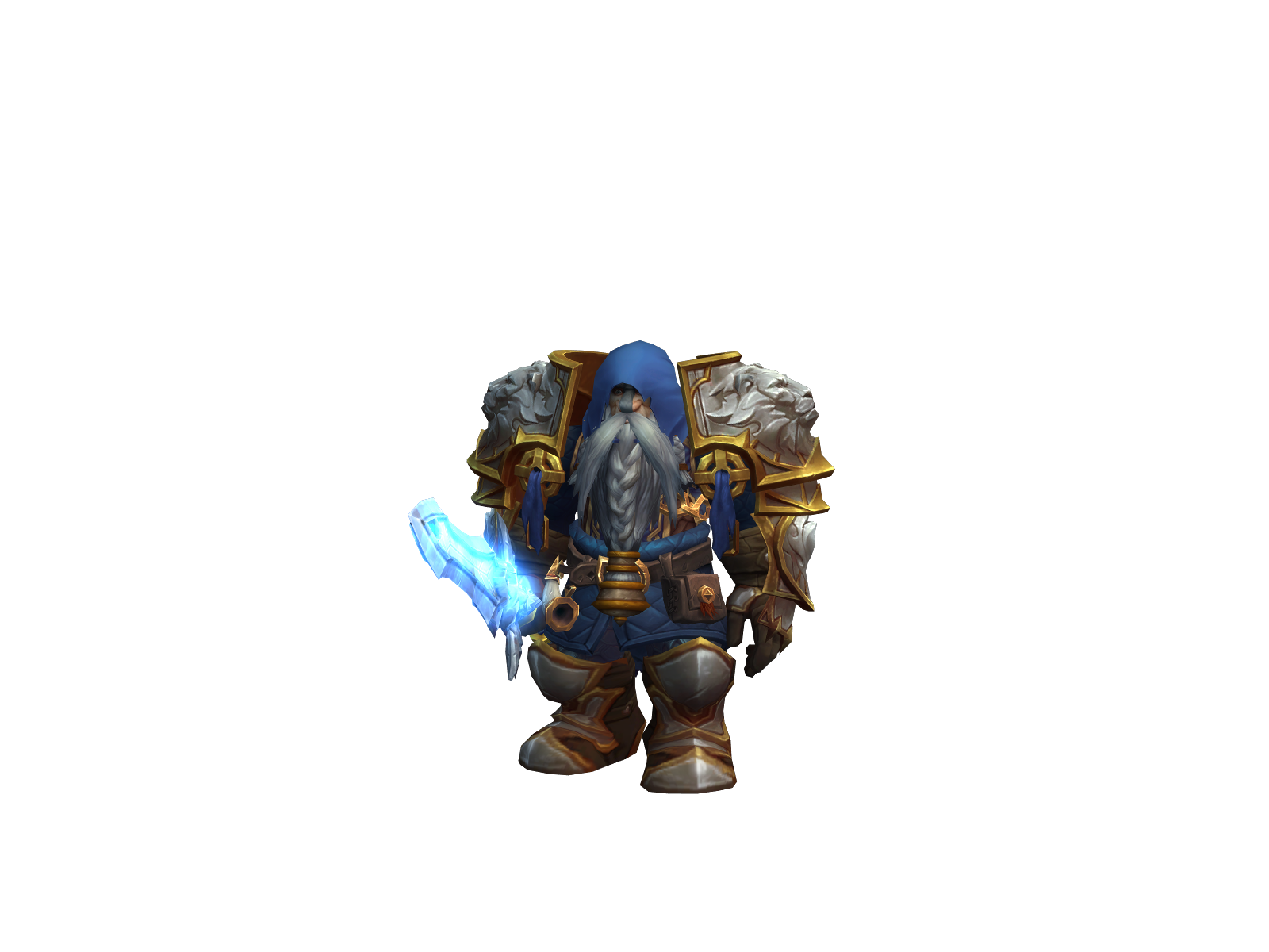Heman 3D character render