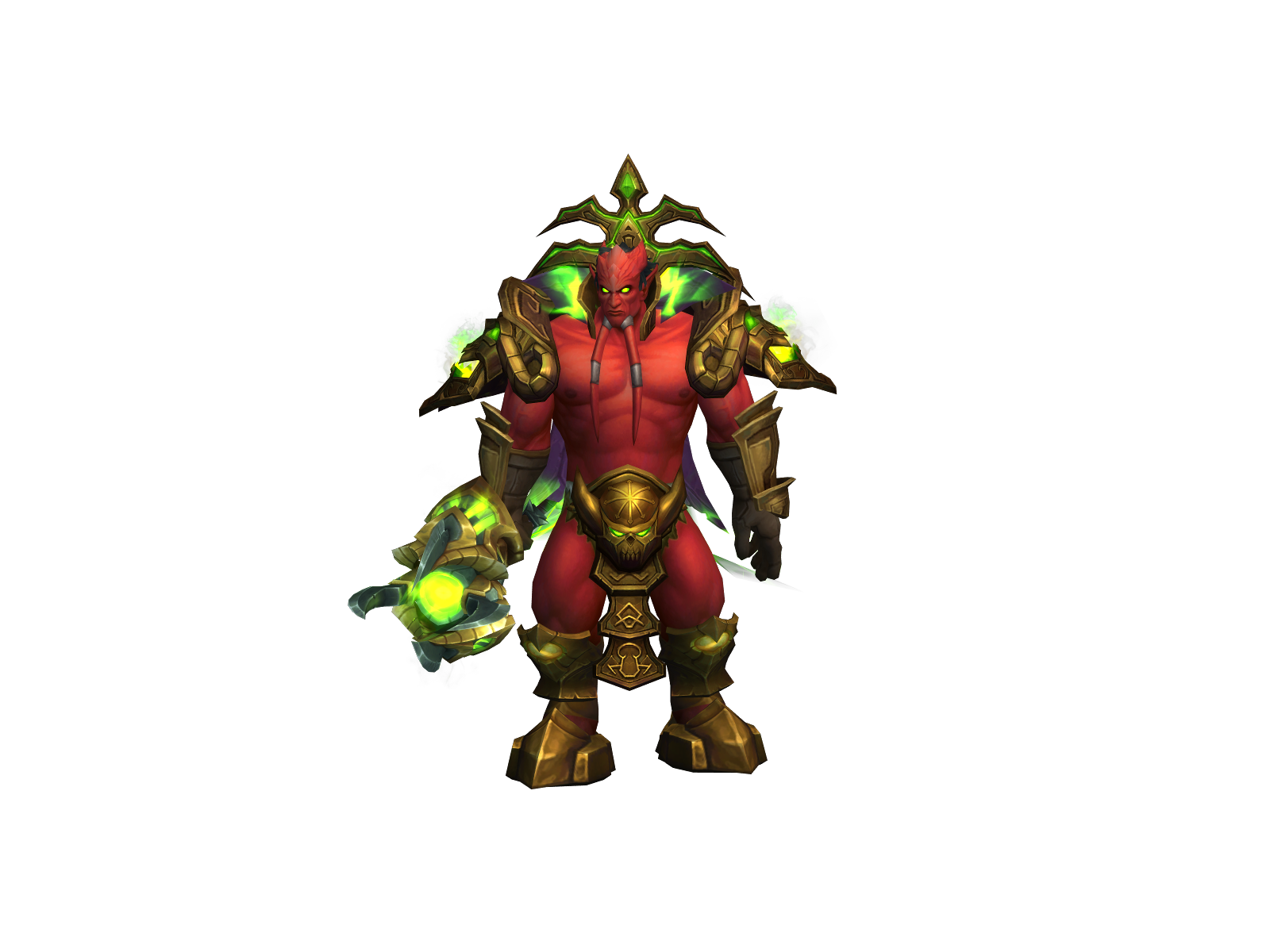 Sargus 3D character render