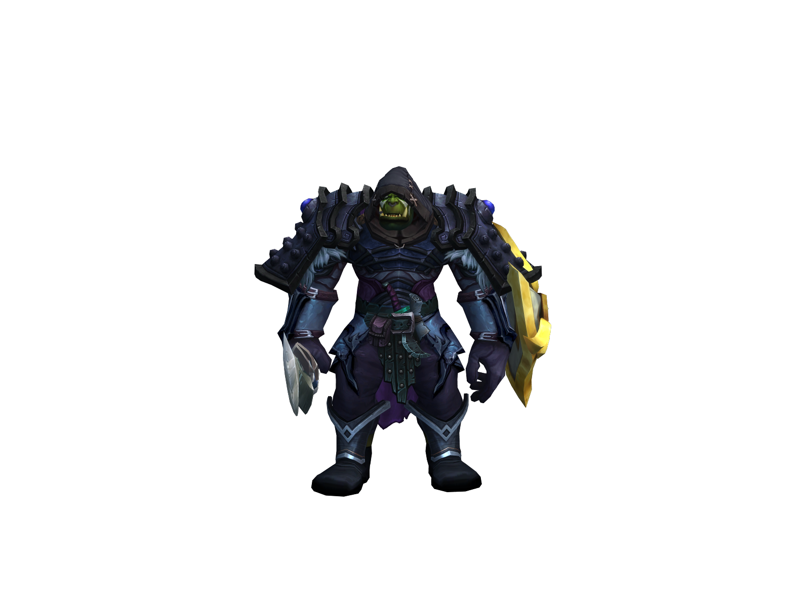 Grawñ 3D character render