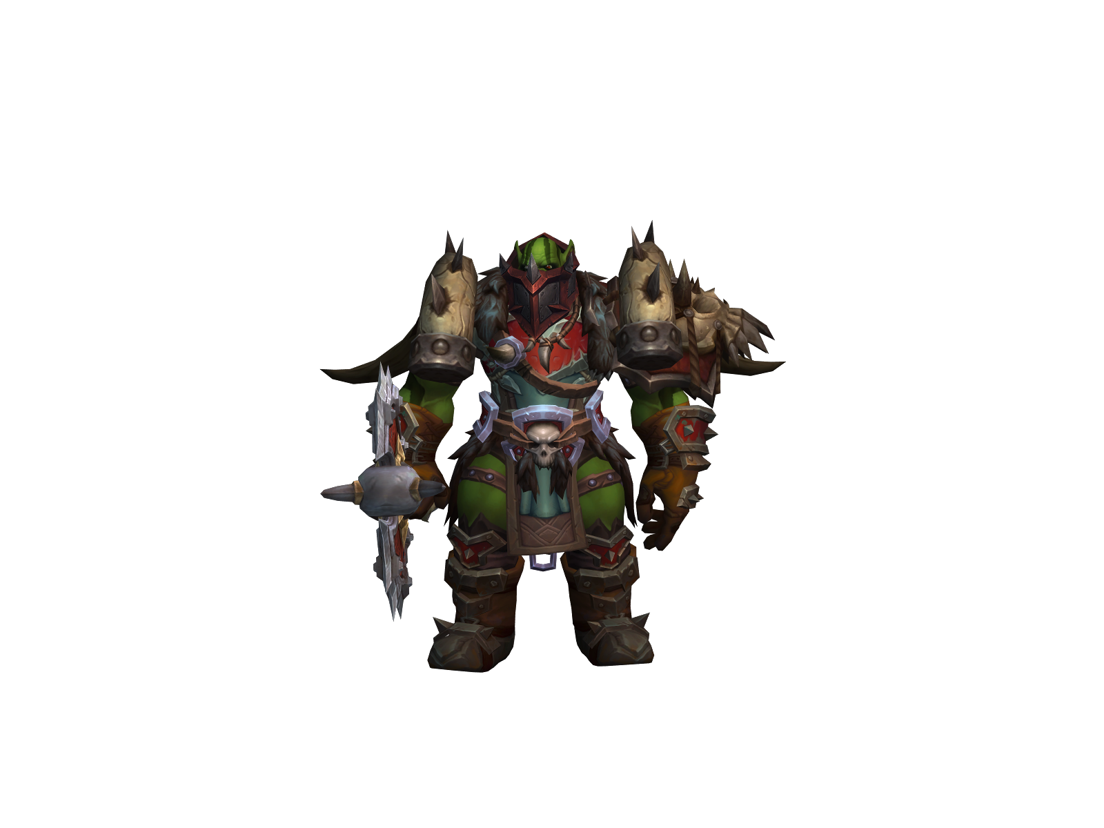 Heavie 3D character render