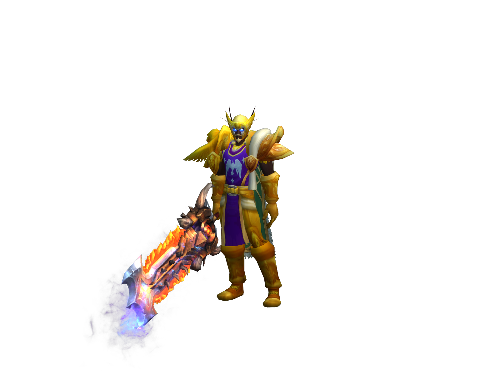 Qarw 3D character render