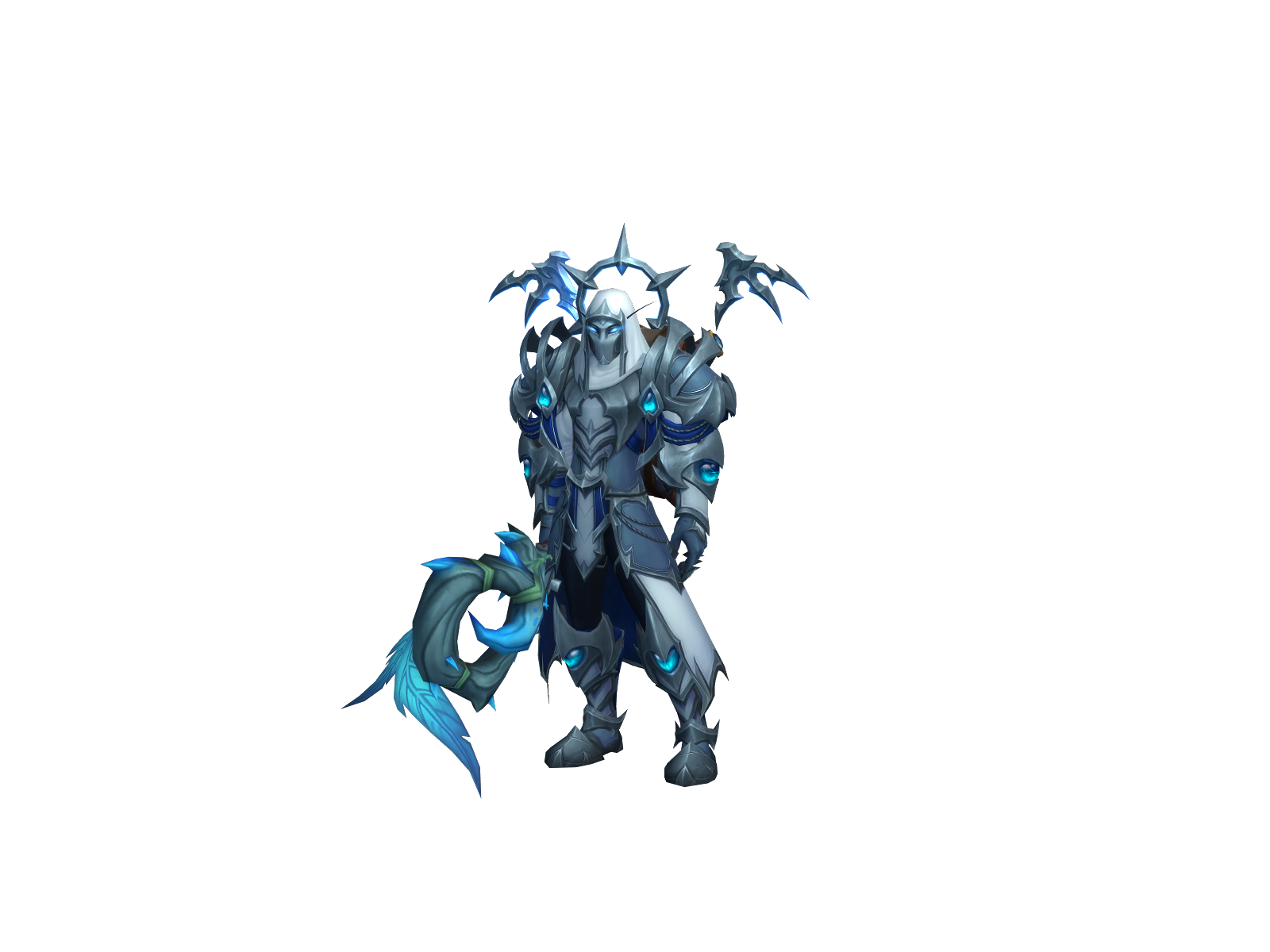 Blunder 3D character render