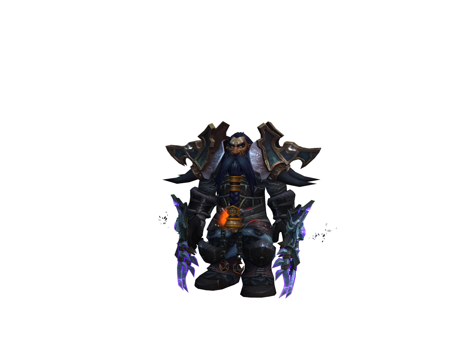 Nasferatú 3D character render