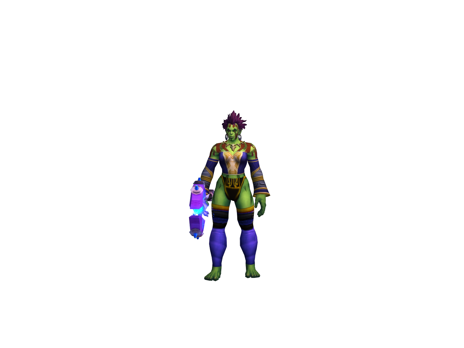 Pwndem 3D character render