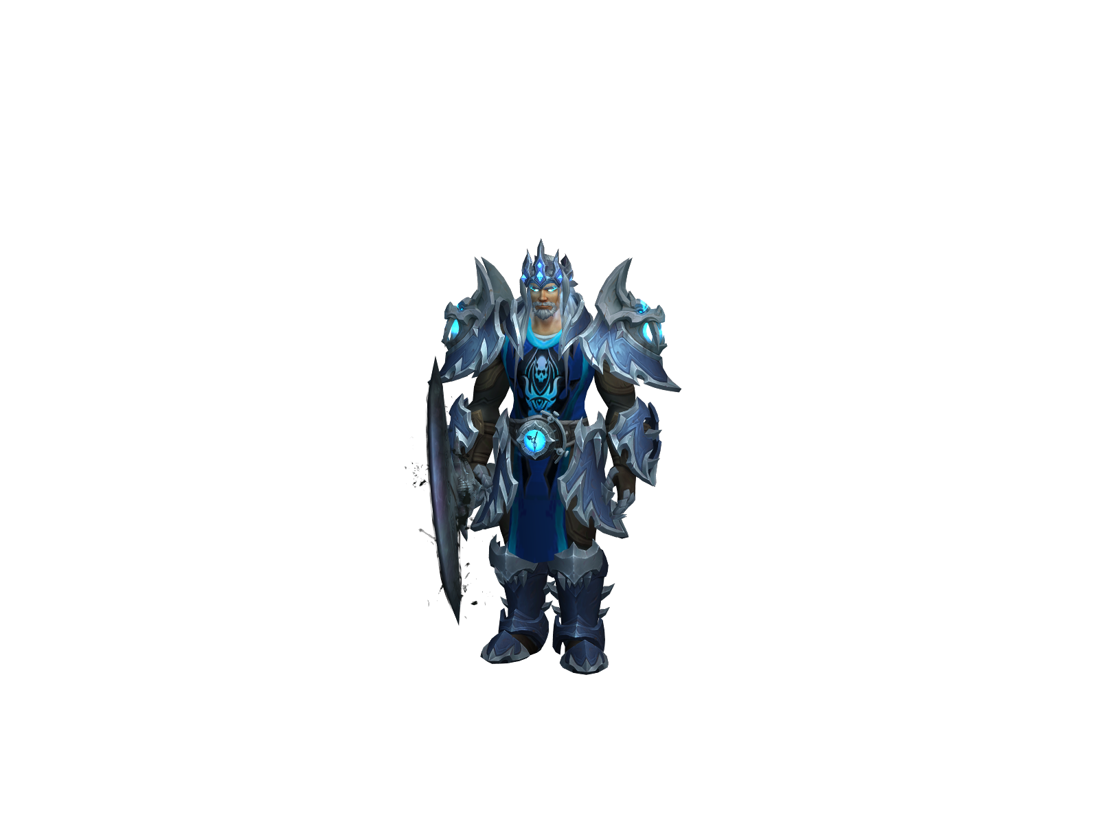 Neondecay 3D character render